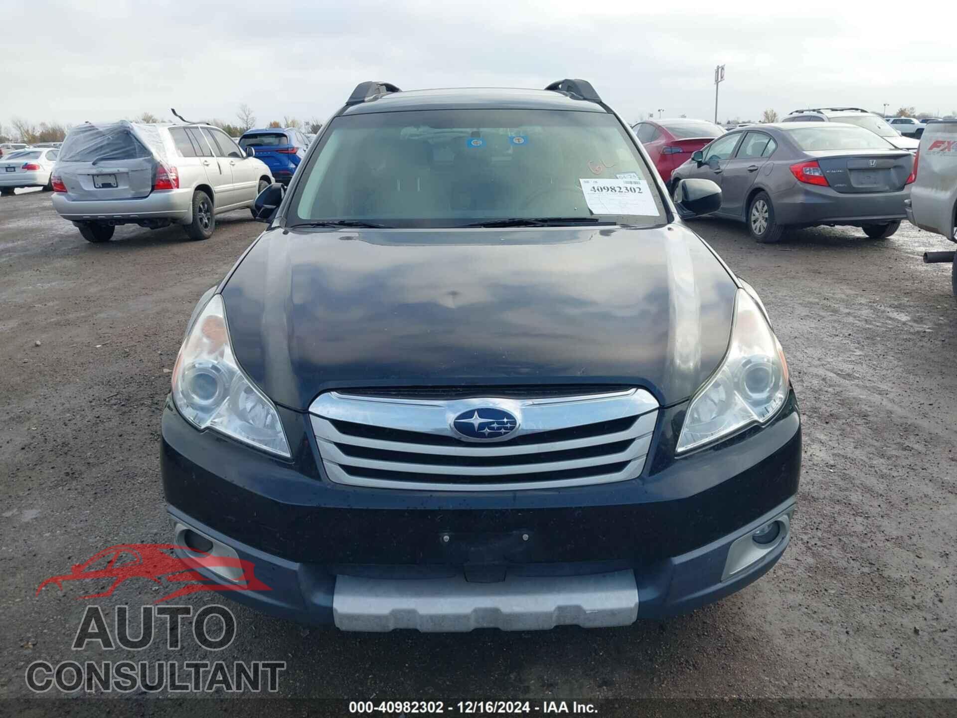 SUBARU OUTBACK 2012 - 4S4BRCKC2C3269171