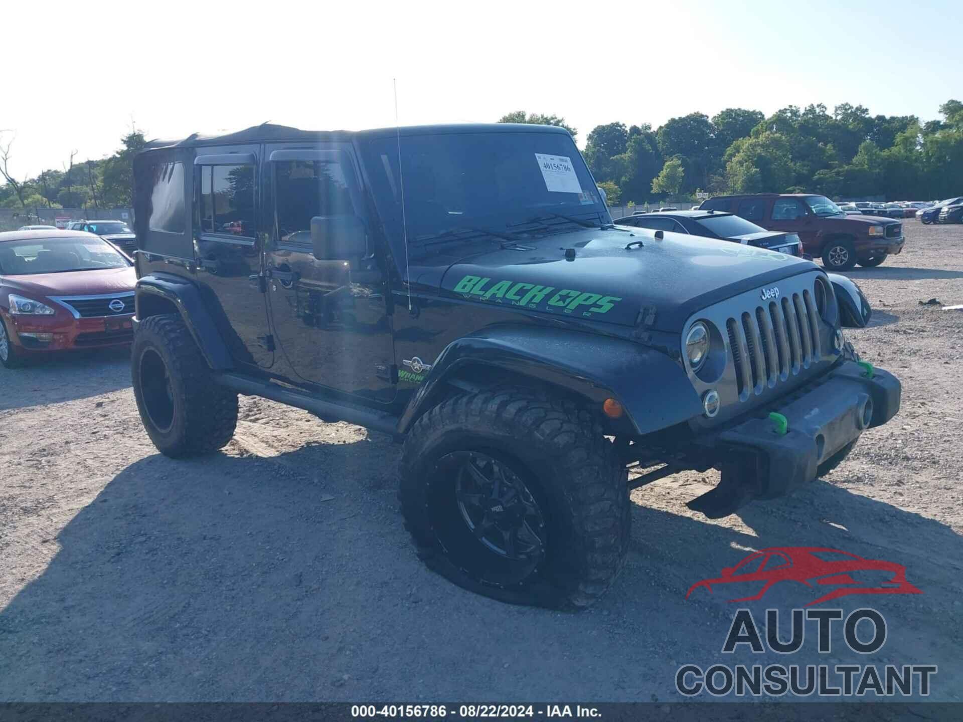 JEEP WRANGLER UNLIMITED 2014 - 1C4BJWDG2EL235831