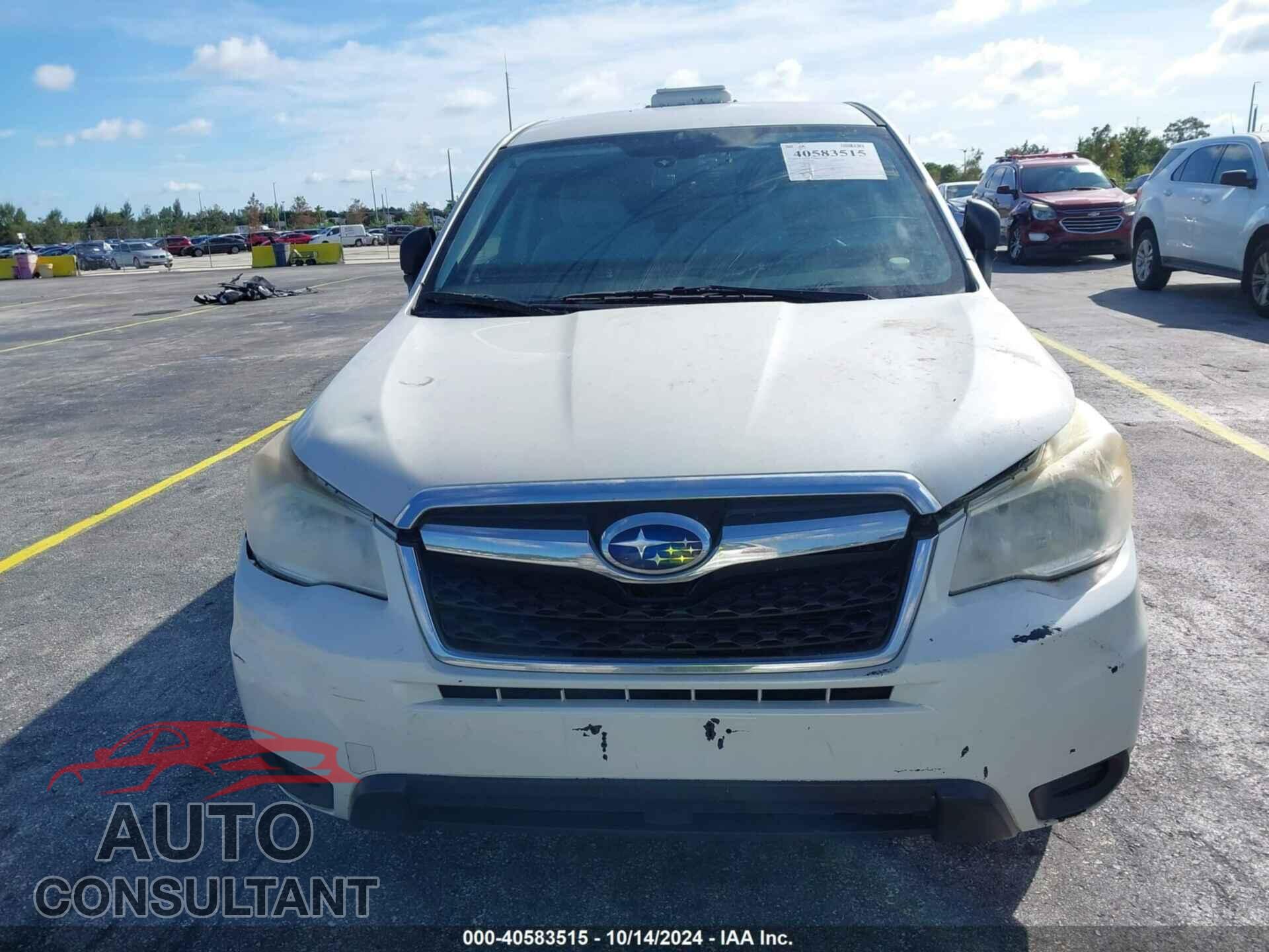 SUBARU FORESTER 2014 - JF2SJAAC9EH456058