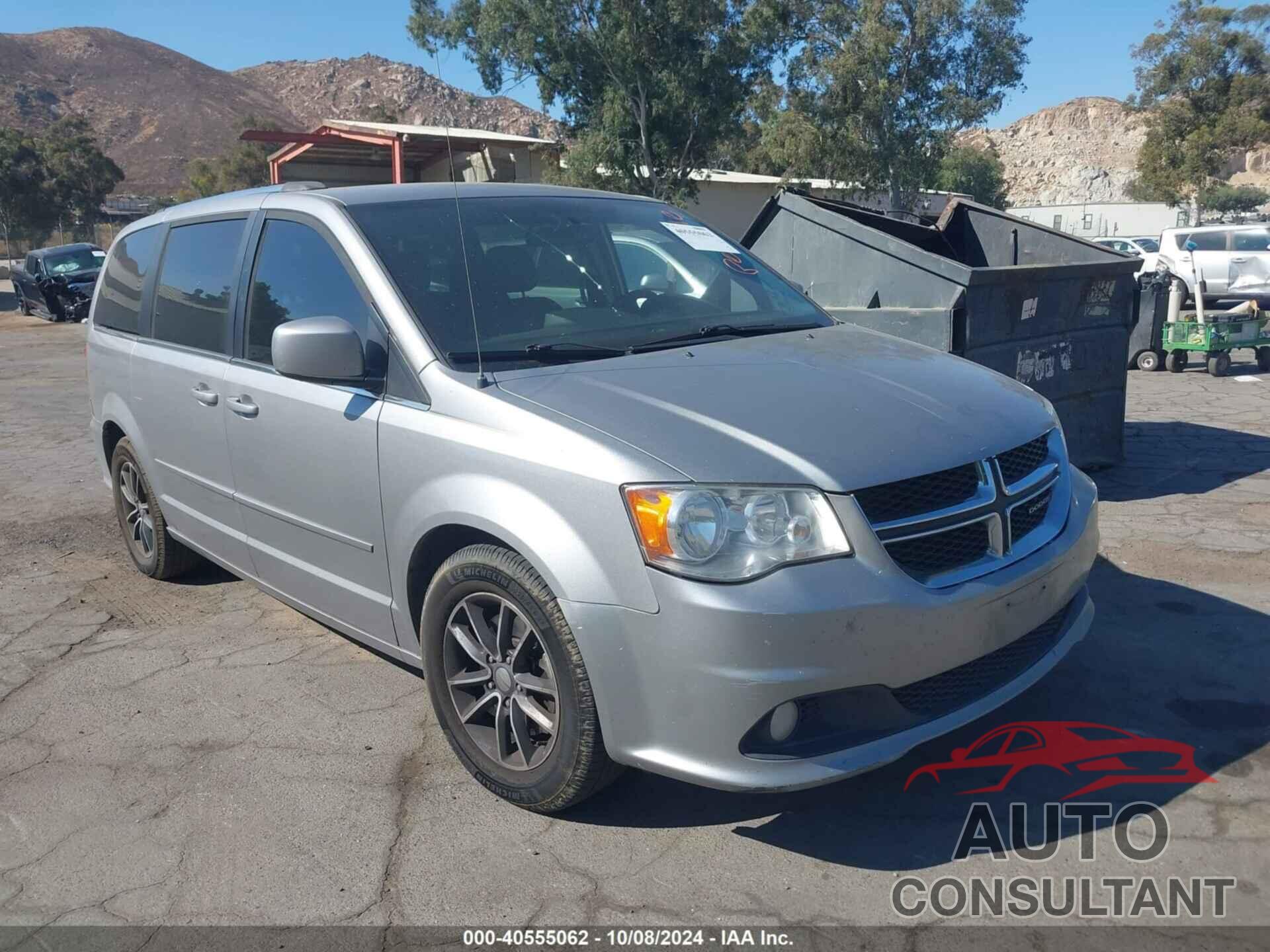 DODGE GRAND CARAVAN 2017 - 2C4RDGCG7HR566557