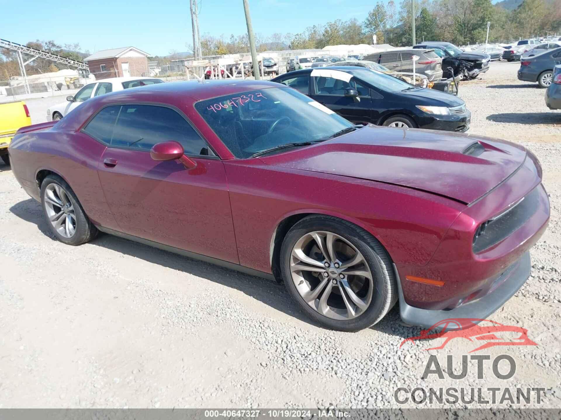 DODGE CHALLENGER 2021 - 2C3CDZJG5MH665113