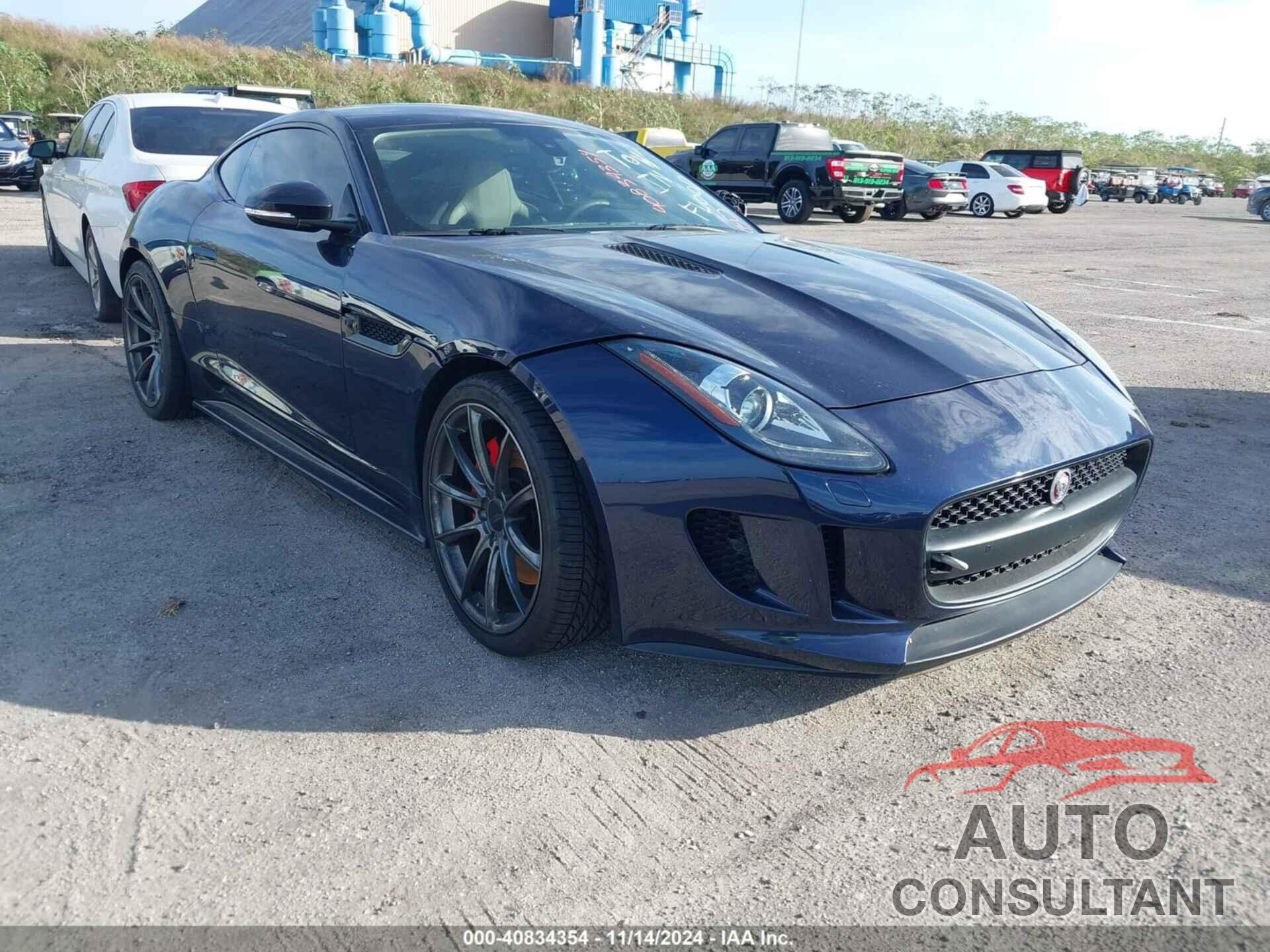 JAGUAR F-TYPE 2015 - SAJWA6AT5F8K16442