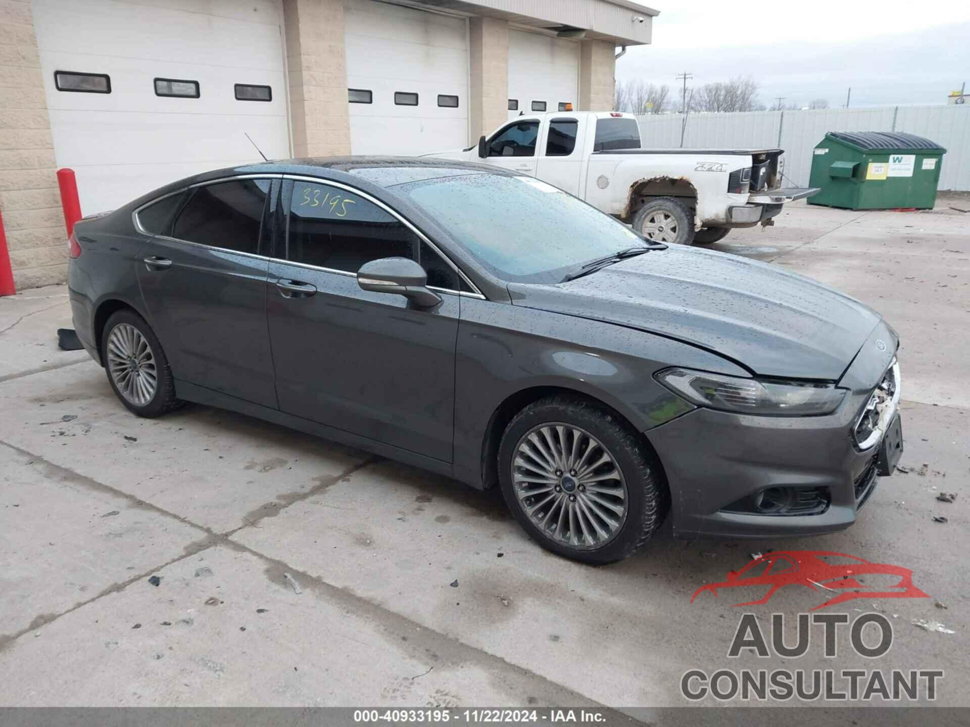FORD FUSION 2015 - 3FA6P0K9XFR227955