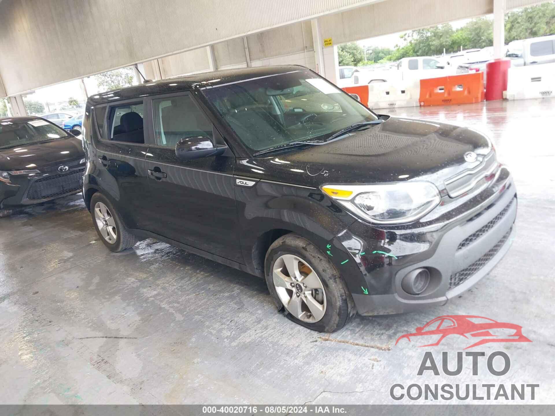 KIA SOUL 2019 - KNDJN2A22K7024599