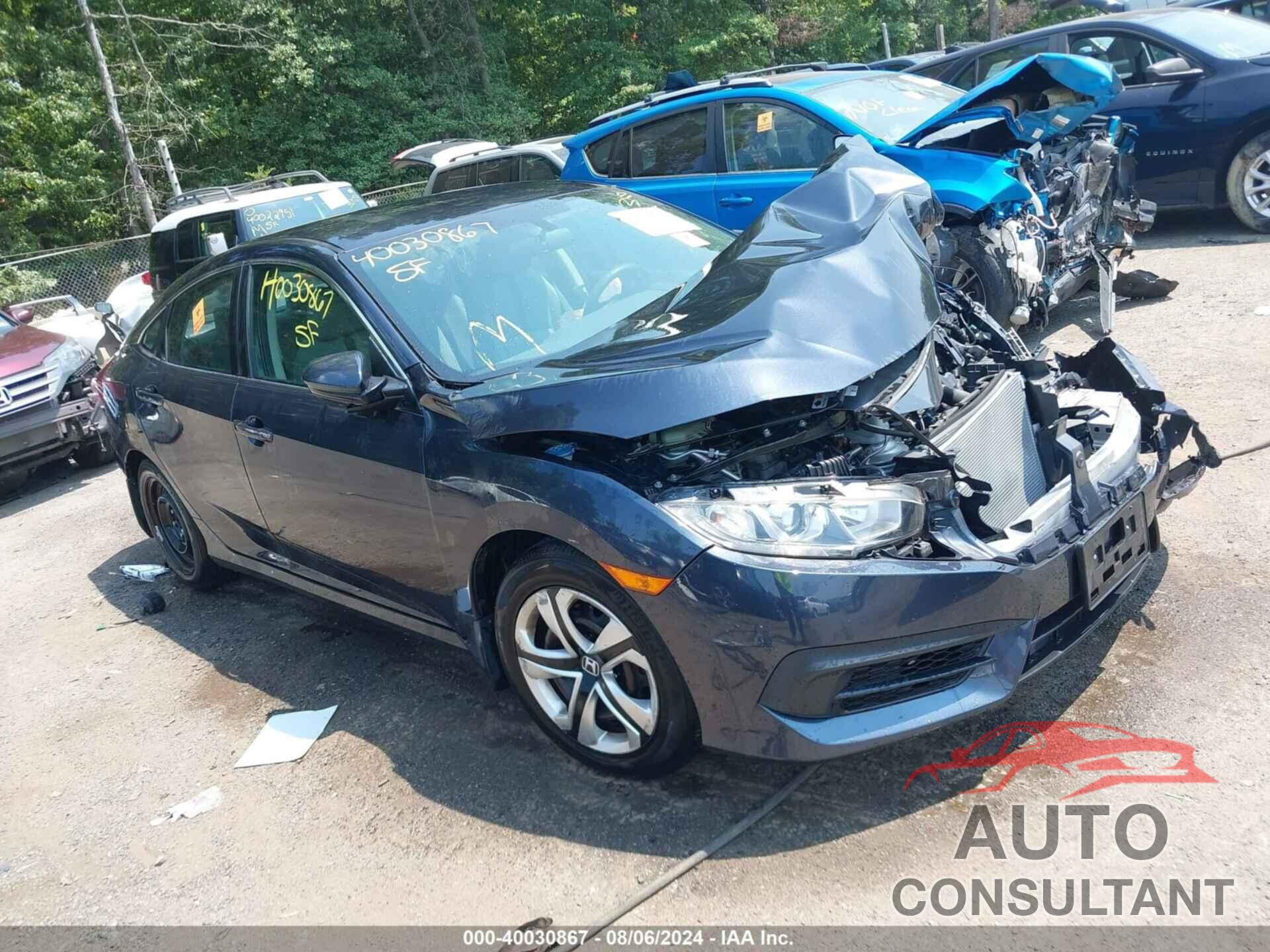 HONDA CIVIC 2018 - 2HGFC2F50JH539314