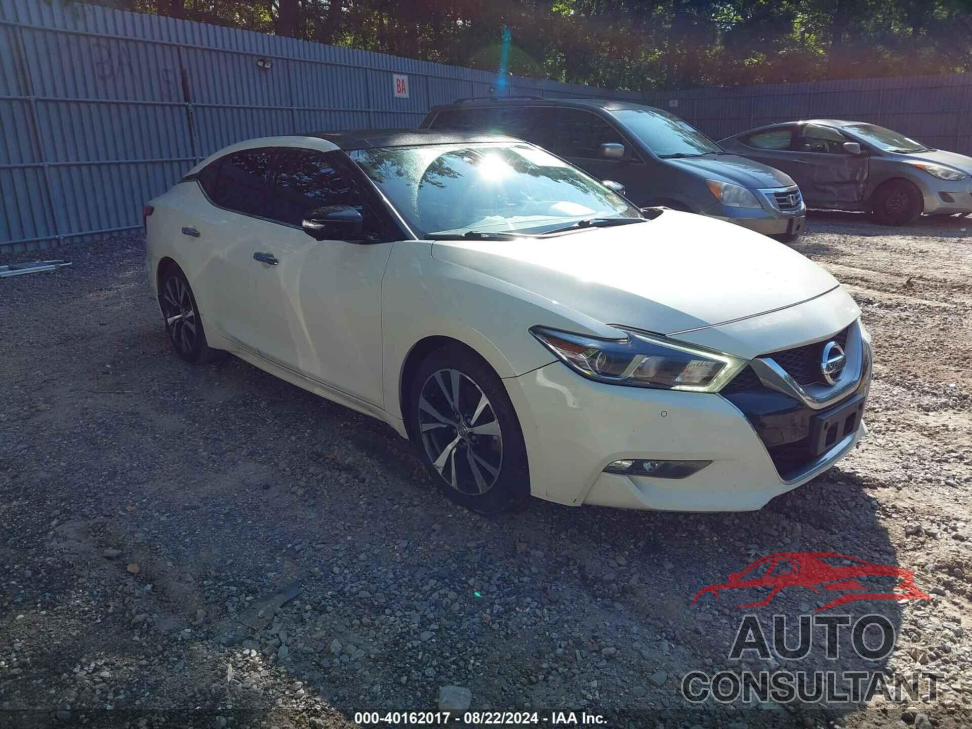 NISSAN MAXIMA 2017 - 1N4AA6AP9HC412482