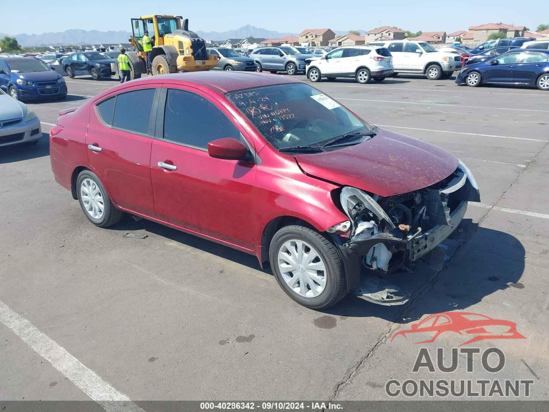 NISSAN VERSA 2017 - 3N1CN7AP1HL886494