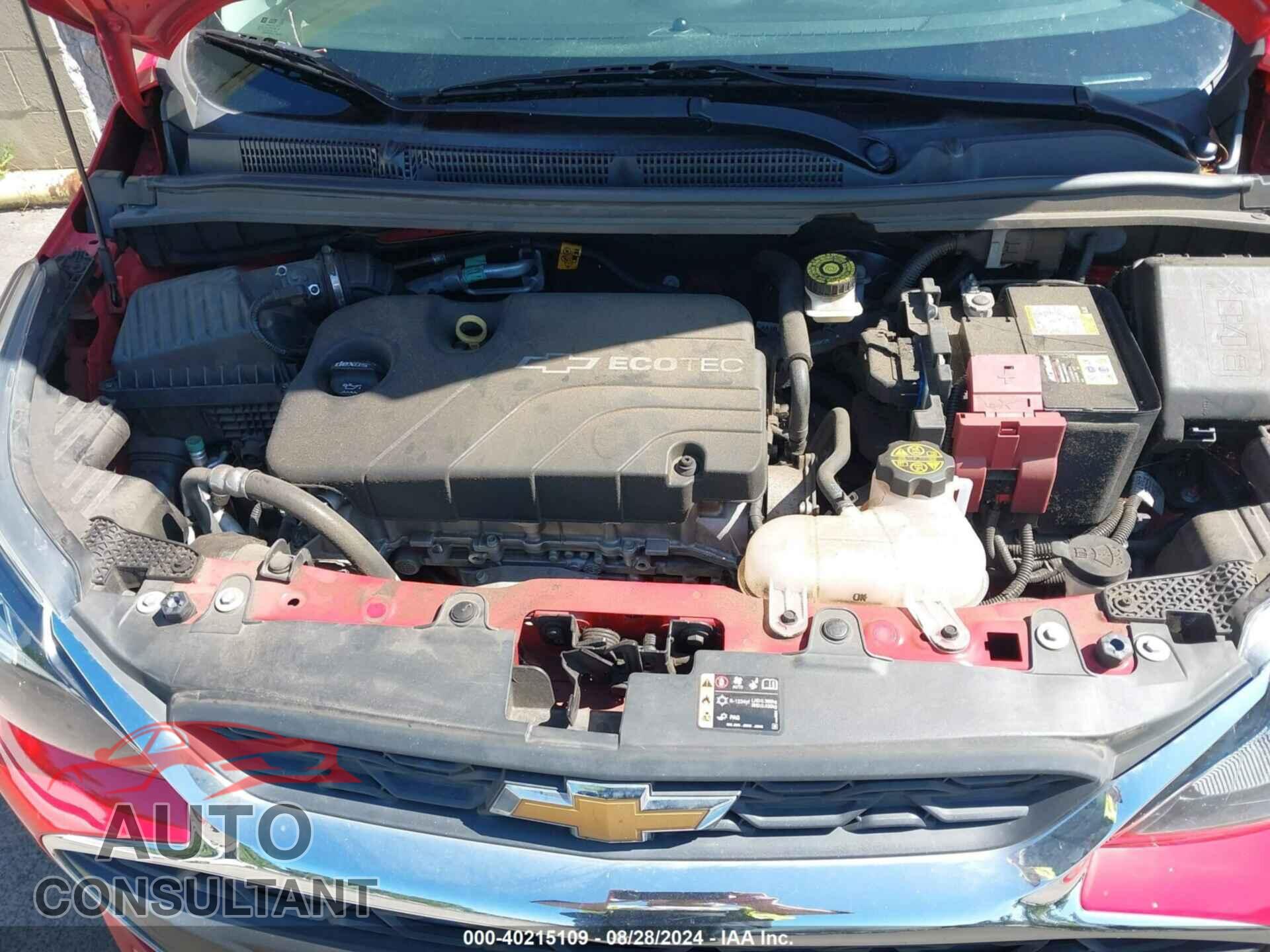 CHEVROLET SPARK 2020 - KL8CB6SA3LC418984