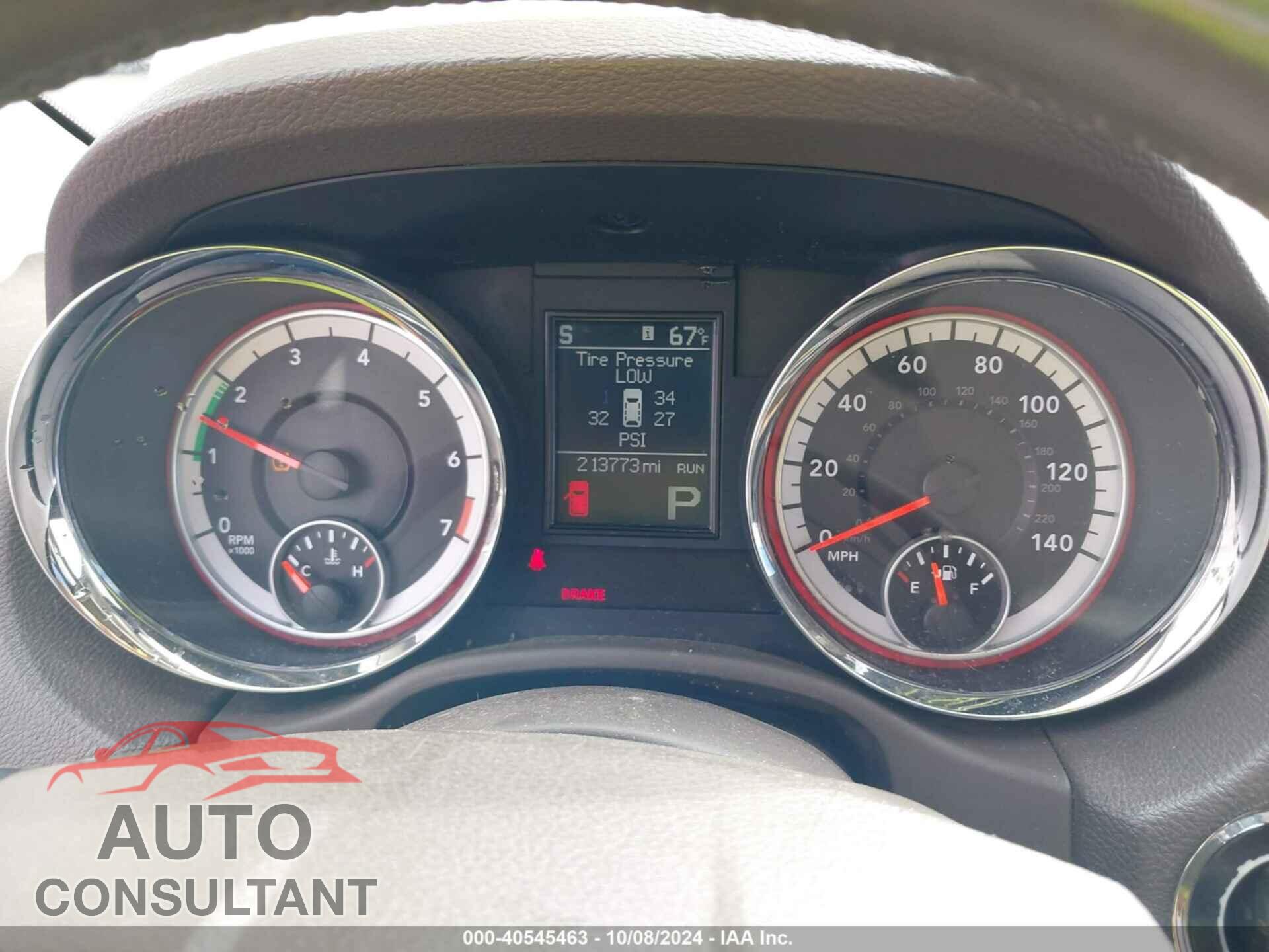DODGE DURANGO 2011 - 1D4RD4GG0BC666947
