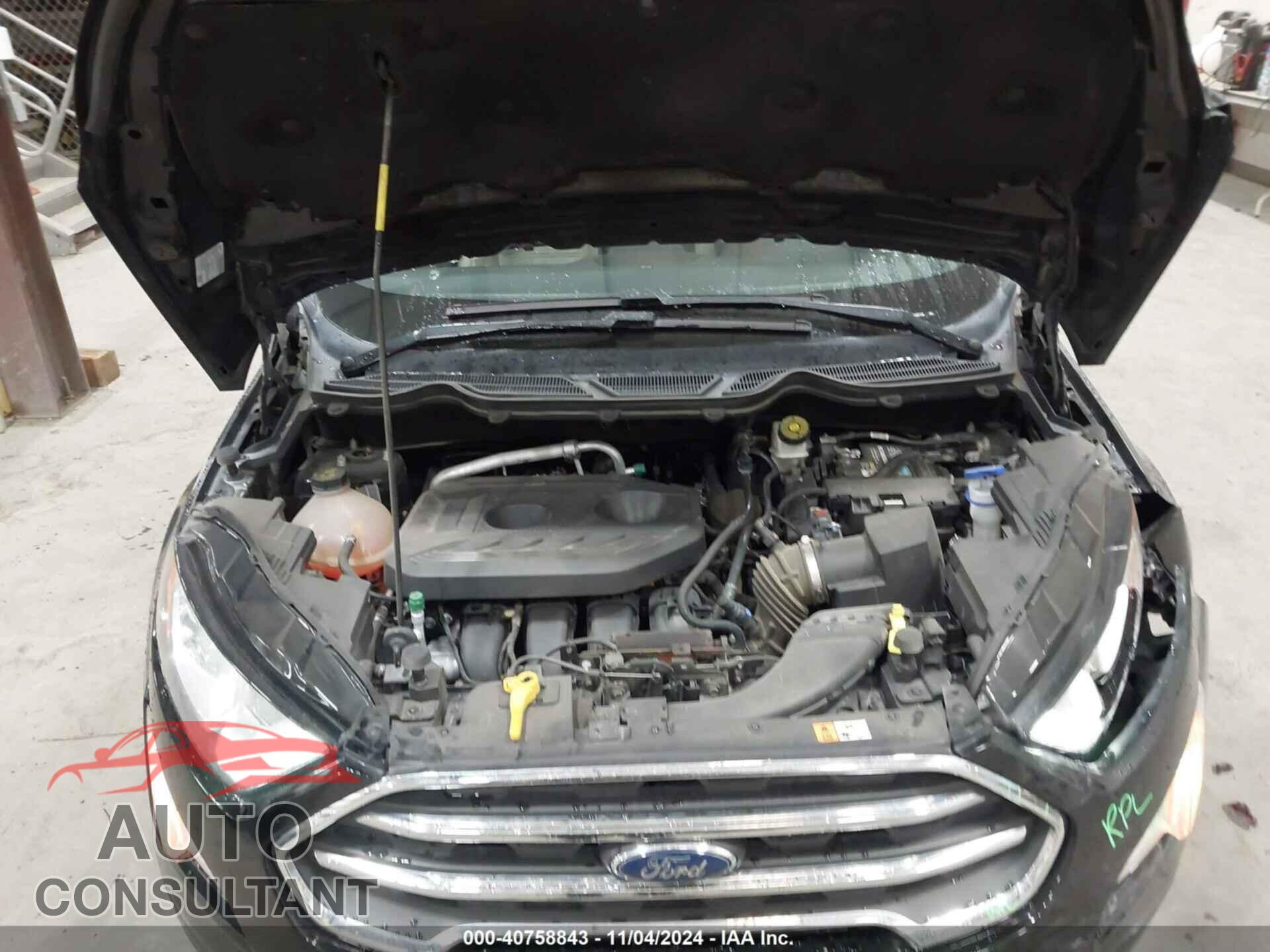 FORD ECOSPORT 2019 - MAJ6S3KL4KC297729