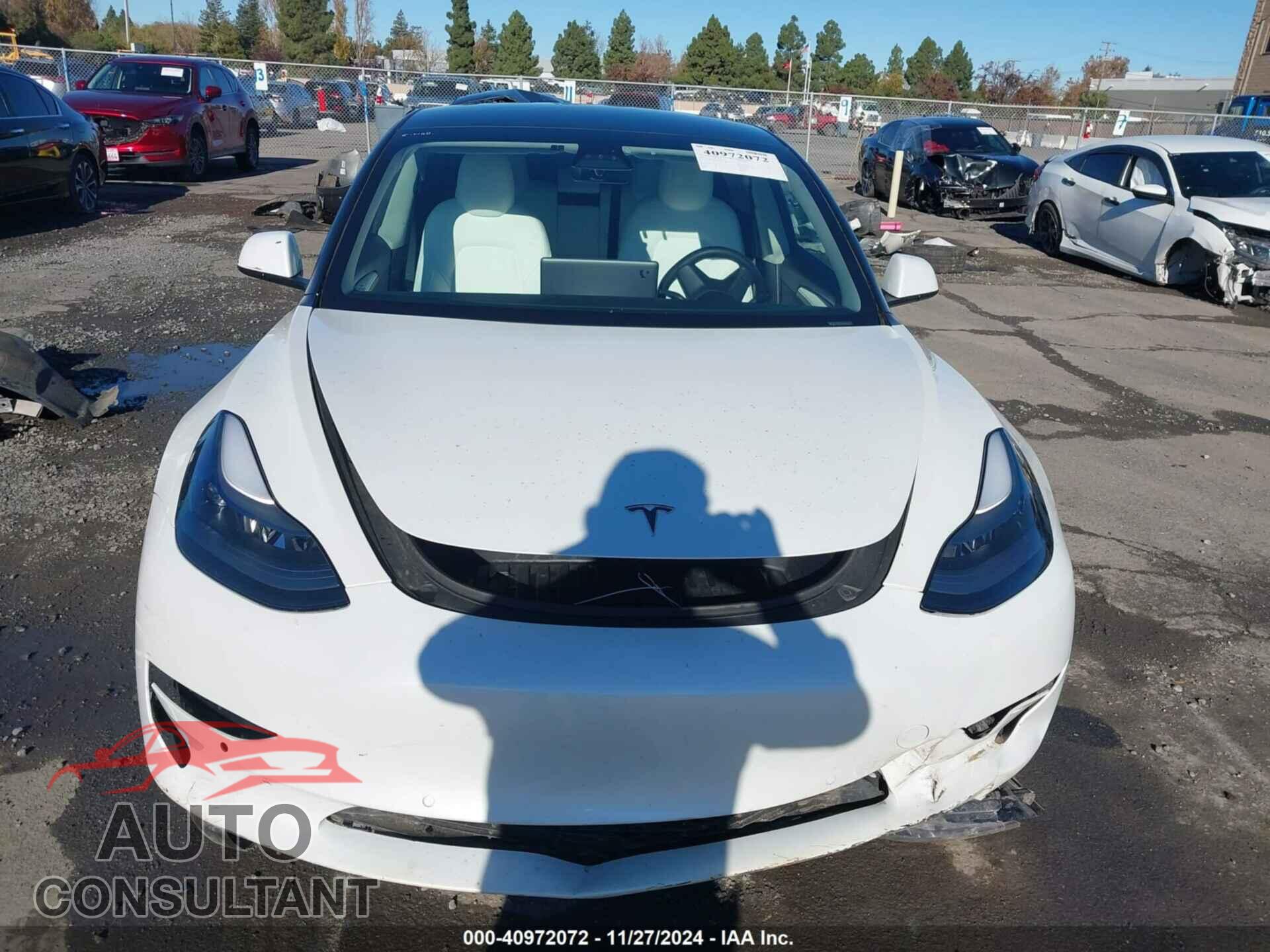 TESLA MODEL 3 2021 - 5YJ3E1EB5MF000534