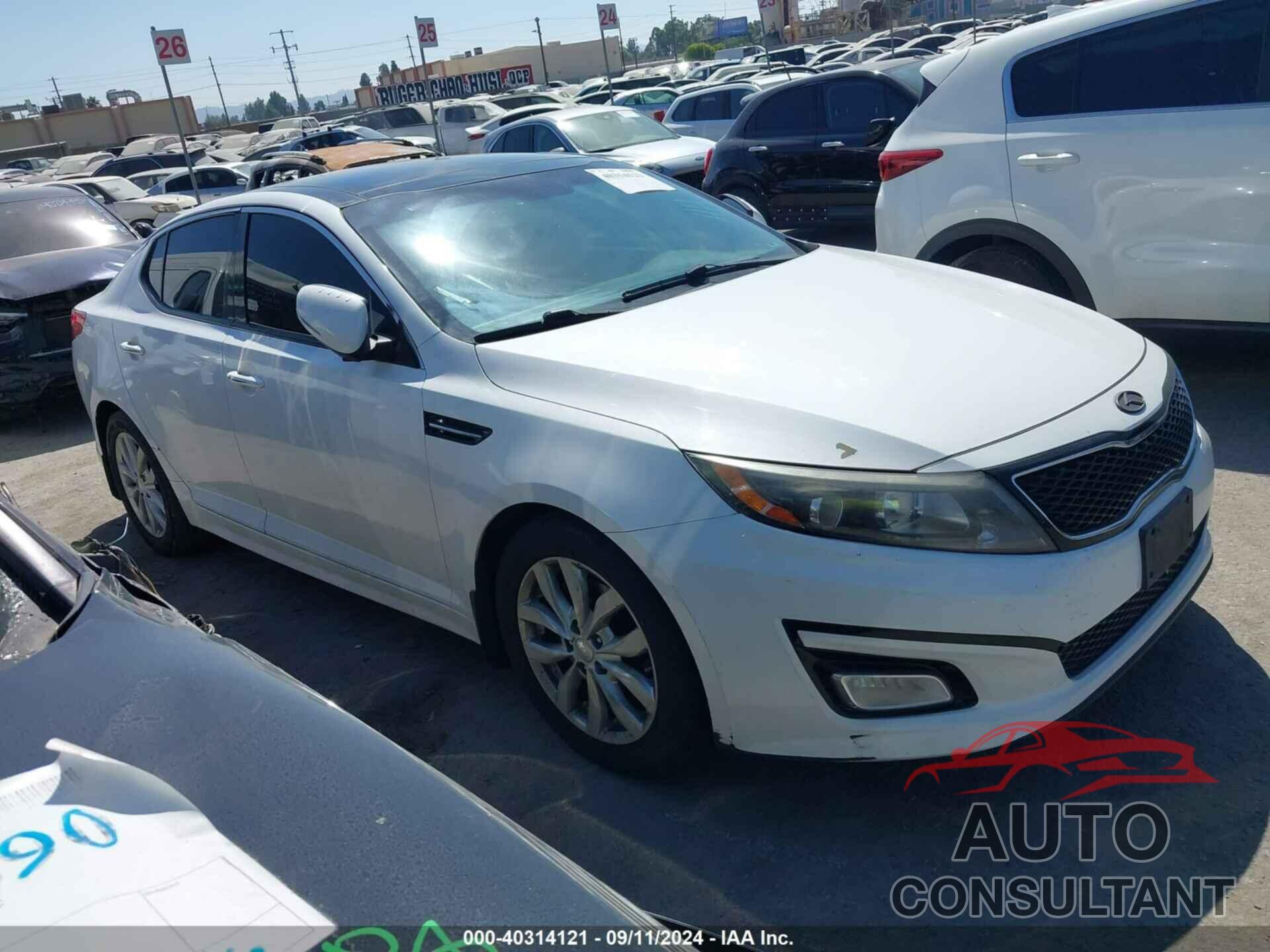 KIA OPTIMA 2014 - 5XXGN4A7XEG300573