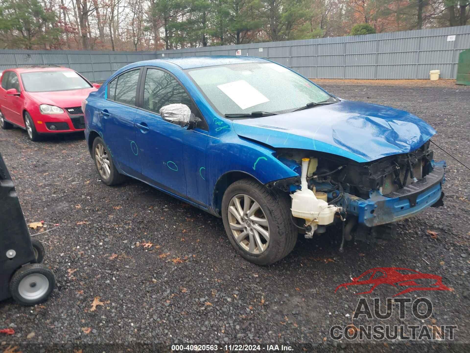 MAZDA MAZDA3 2012 - JM1BL1V86C1542996