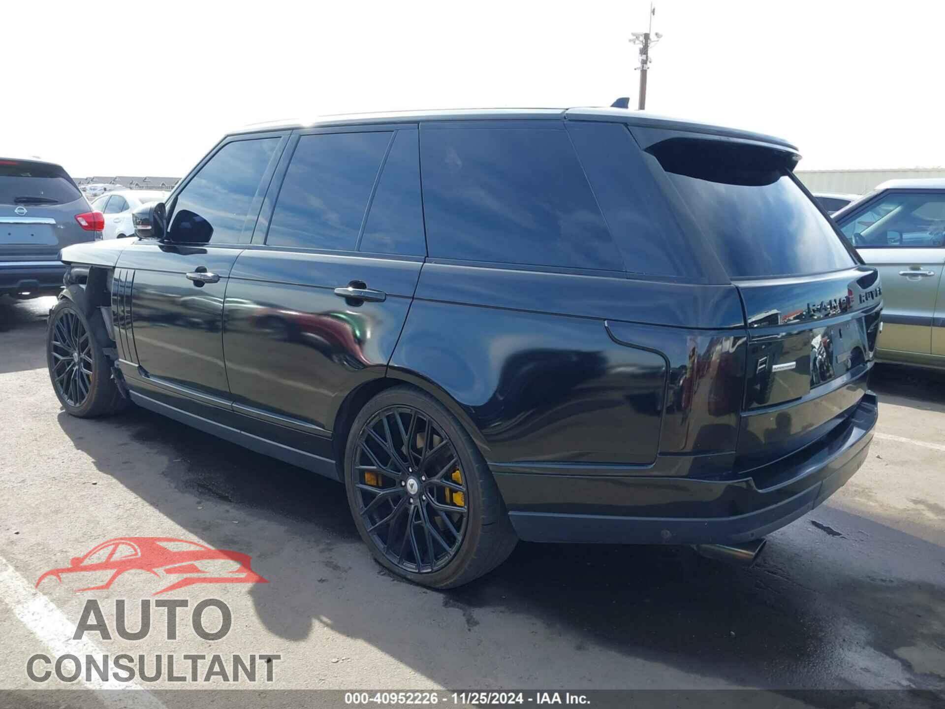 LAND ROVER RANGE ROVER 2016 - SALGS2EF3GA284237