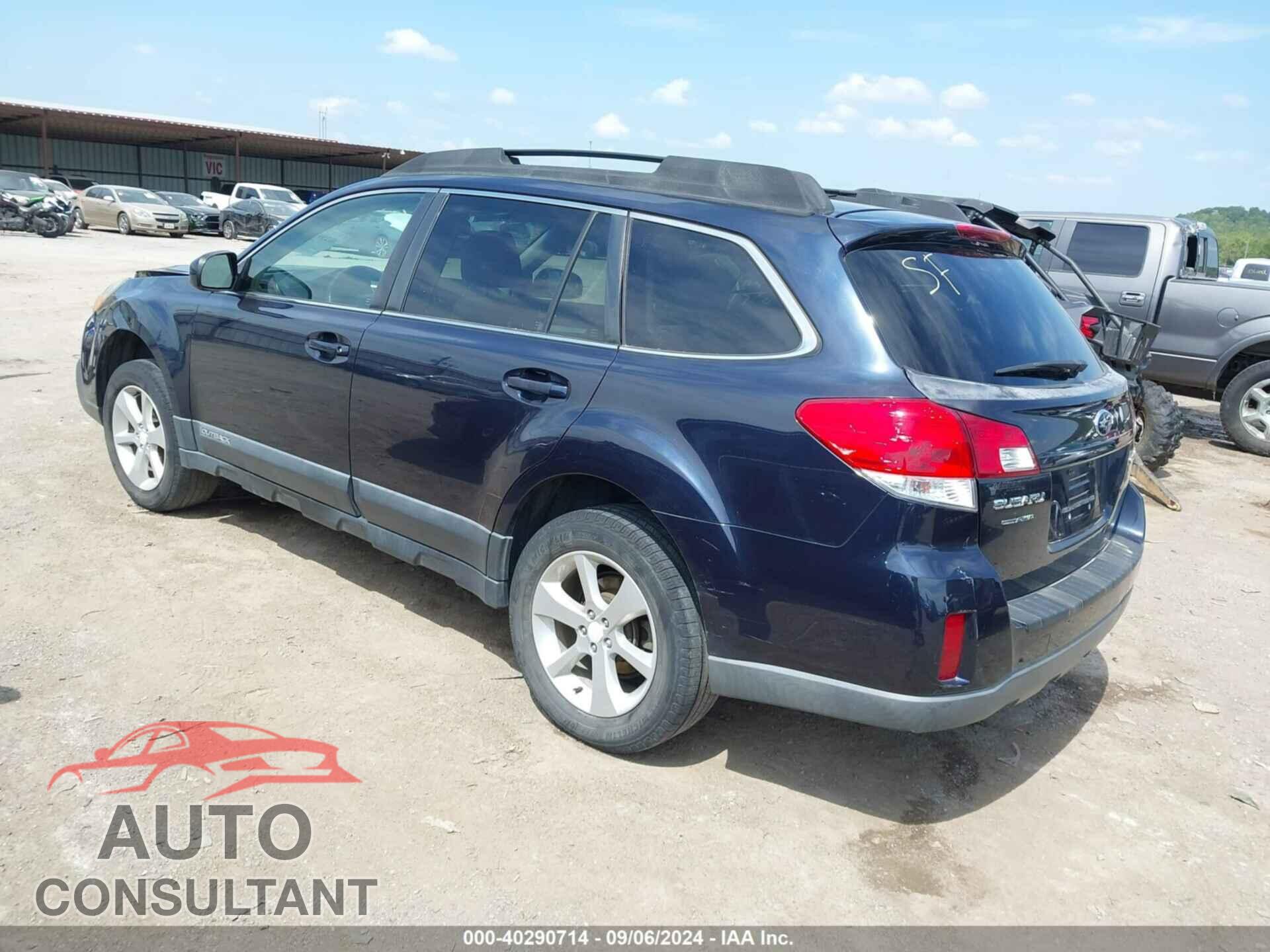 SUBARU OUTBACK 2013 - 4S4BRCCC7D3317425