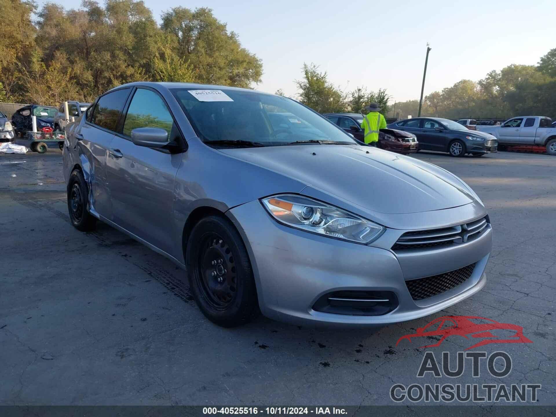 DODGE DART 2016 - 1C3CDFAAXGD814420