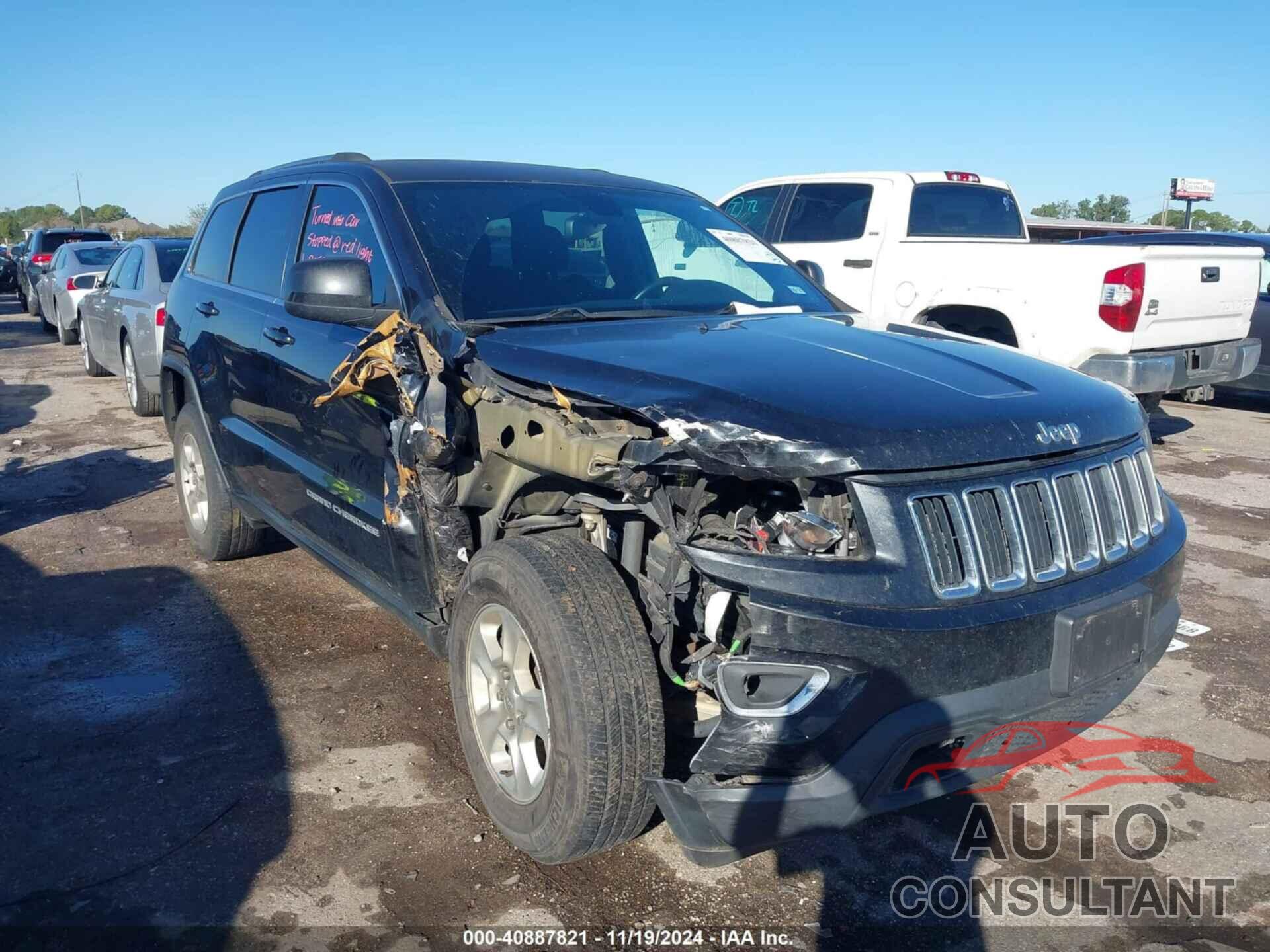JEEP GRAND CHEROKEE 2016 - 1C4RJFAG8GC324843