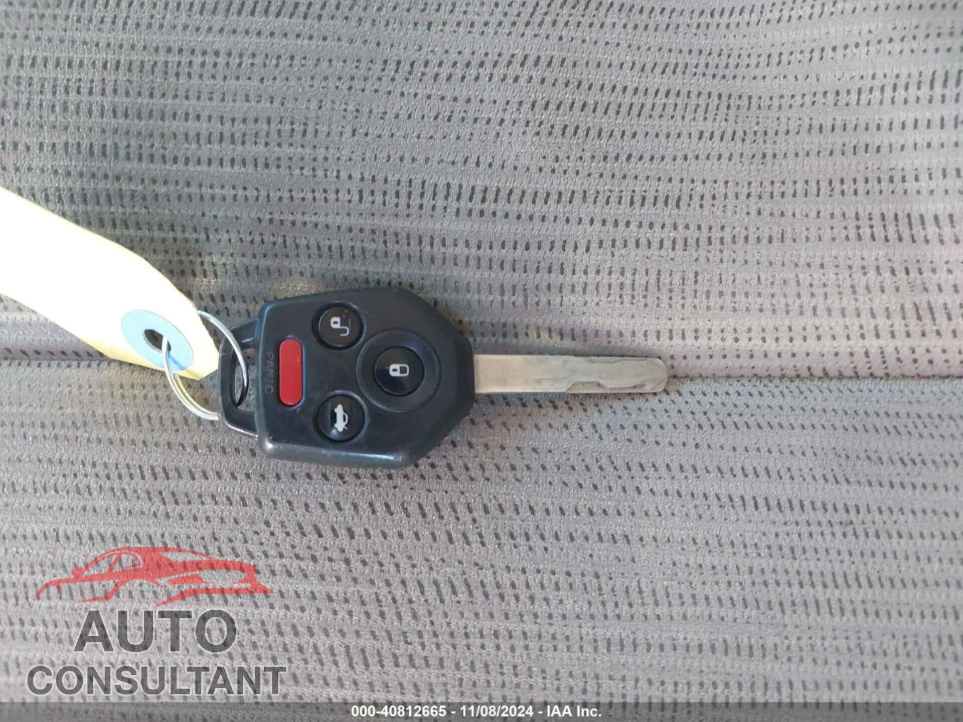SUBARU OUTBACK 2013 - 4S4BRBBC4D3271838