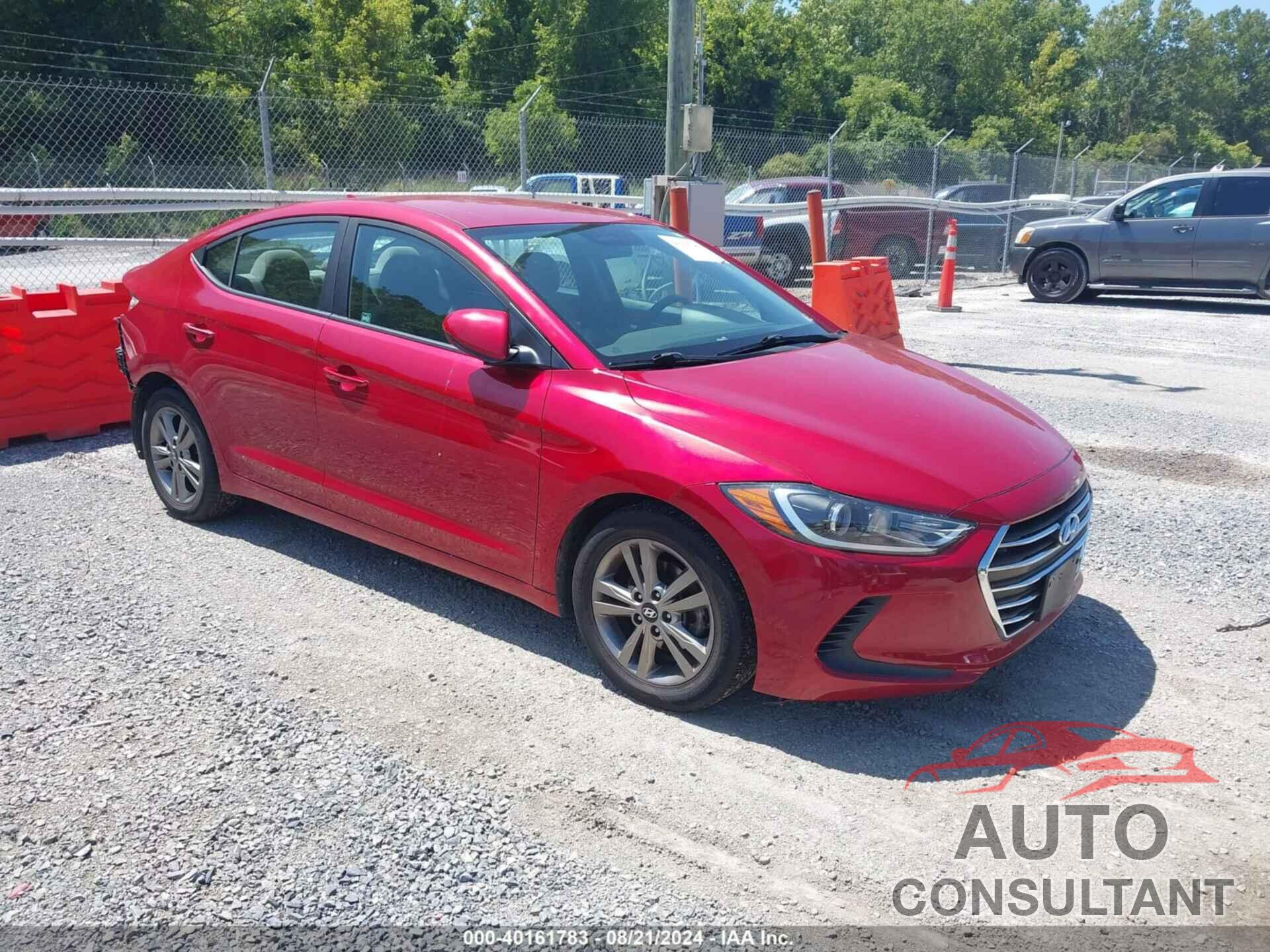 HYUNDAI ELANTRA 2017 - 5NPD84LF7HH128851