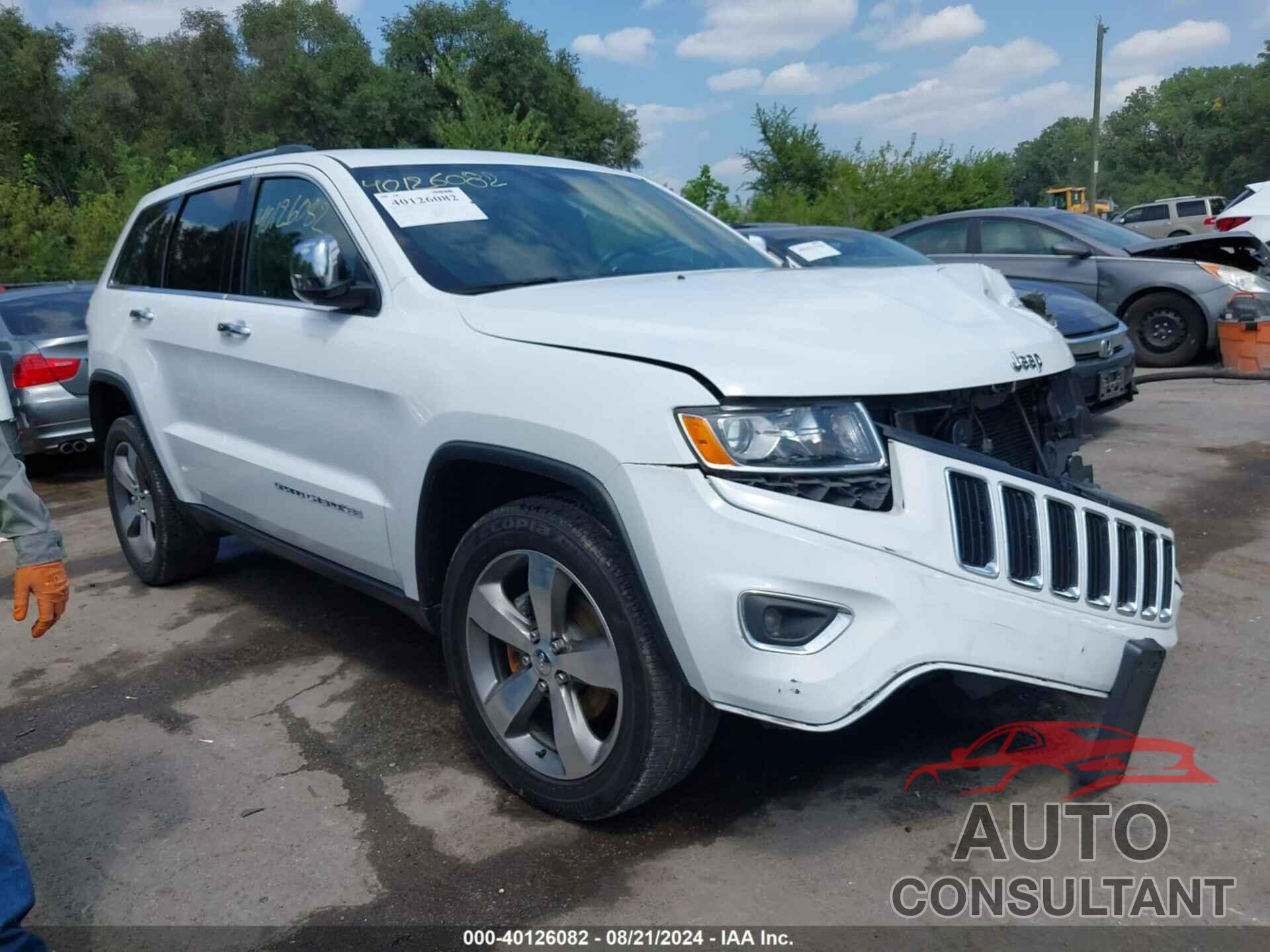 JEEP GRAND CHEROKEE 2016 - 1C4RJFBG4GC492350
