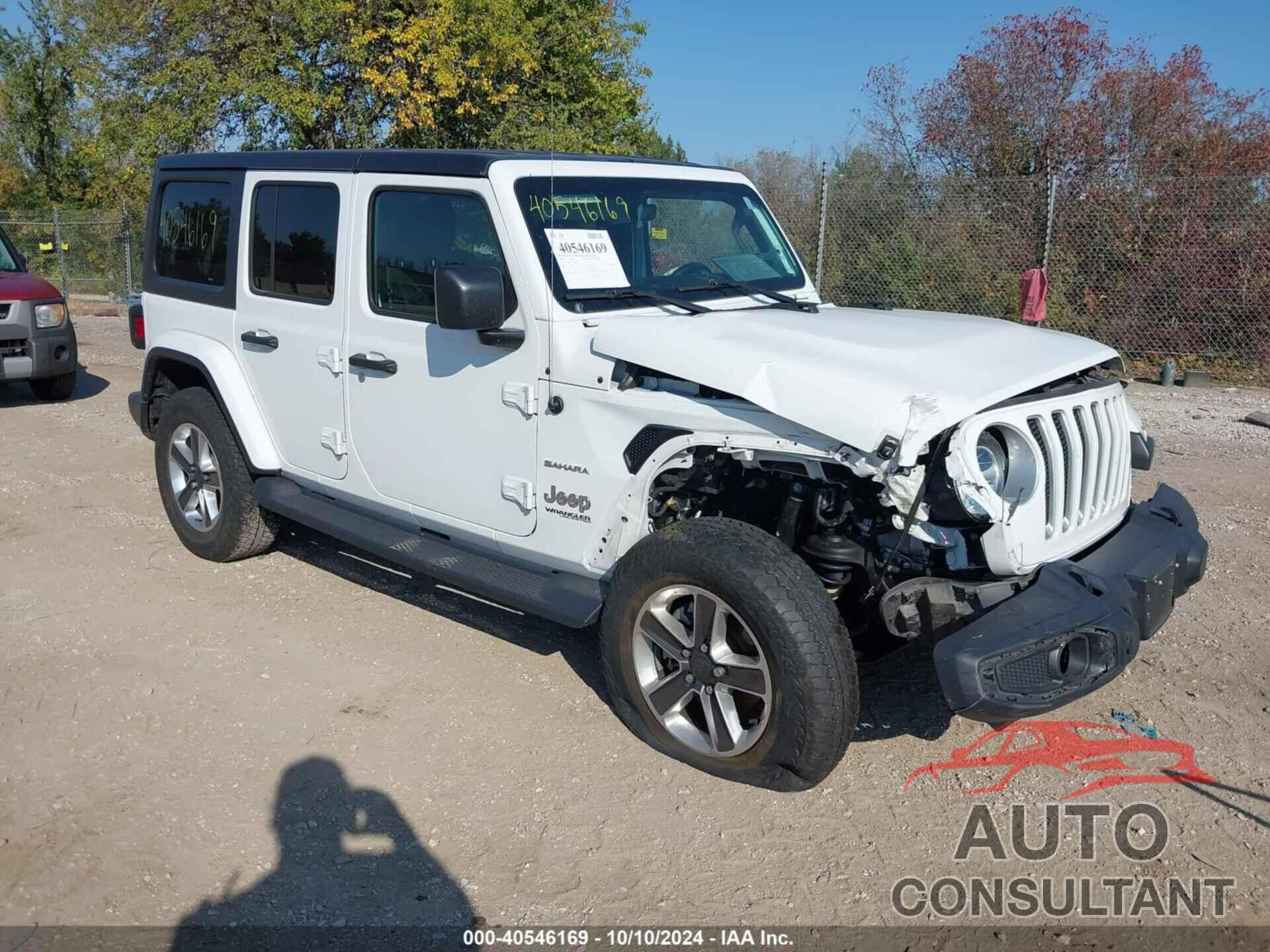 JEEP WRANGLER UNLIMITED 2020 - 1C4HJXEN7LW180298