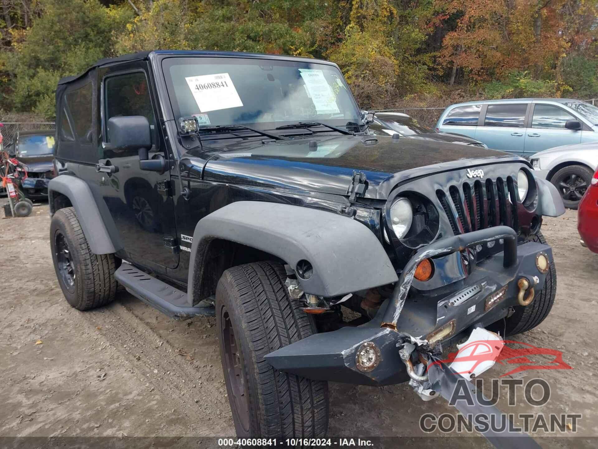 JEEP WRANGLER 2013 - 1C4AJWAG6DL503455