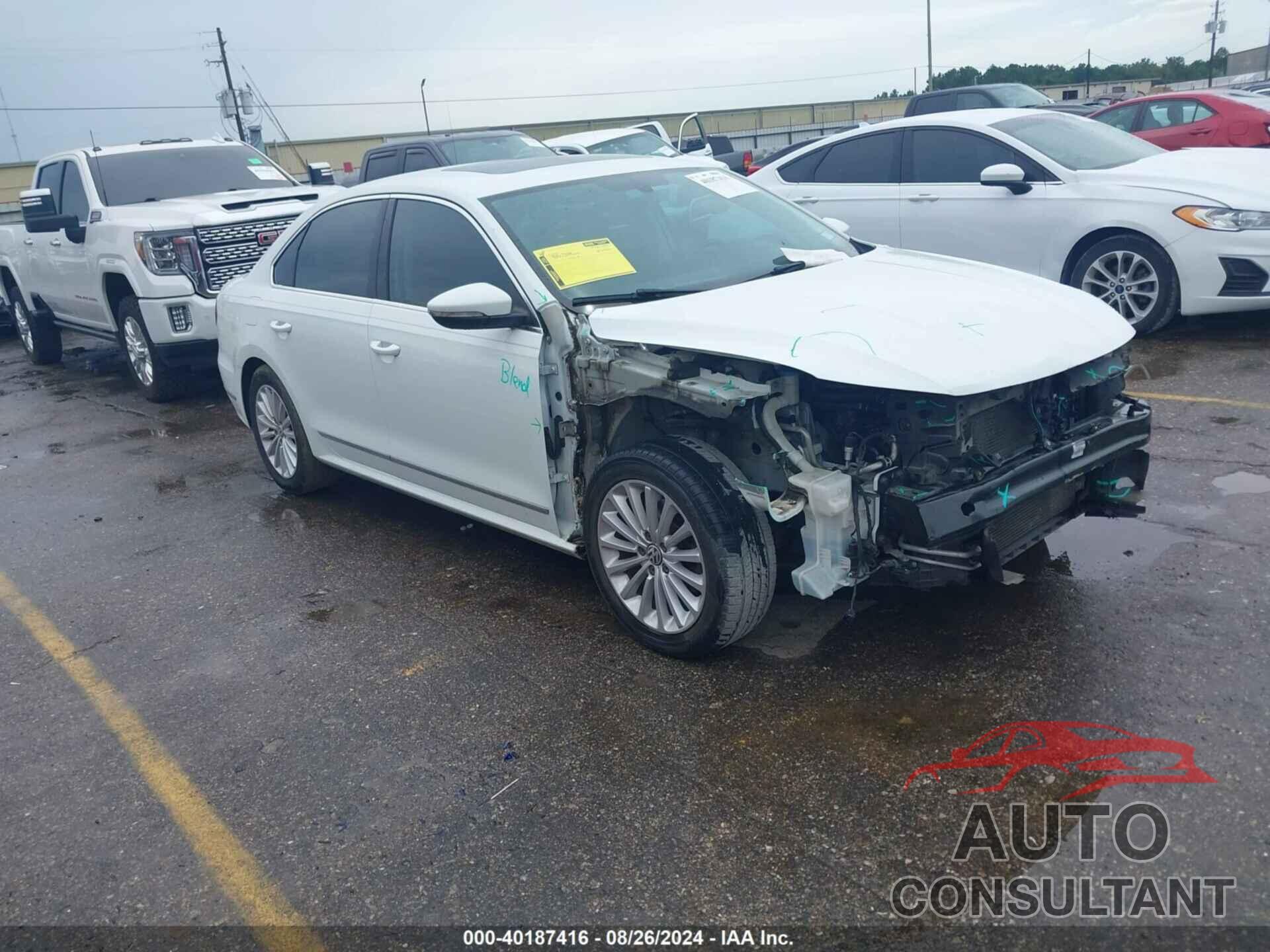 VOLKSWAGEN PASSAT 2016 - 1VWBS7A38GC047867