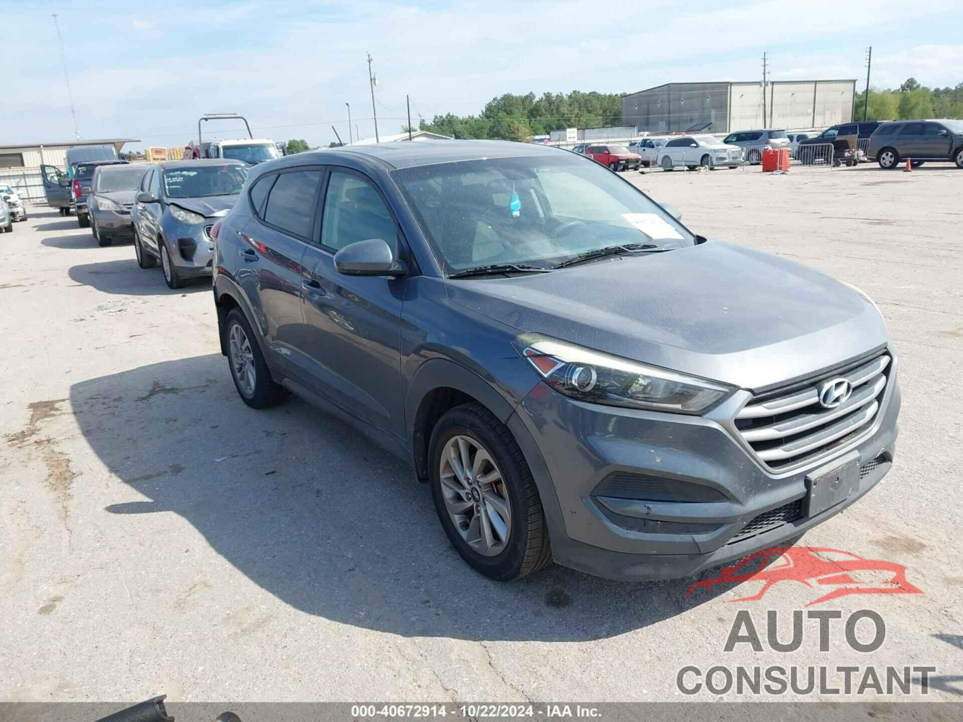 HYUNDAI TUCSON 2017 - KM8J23A41HU529734