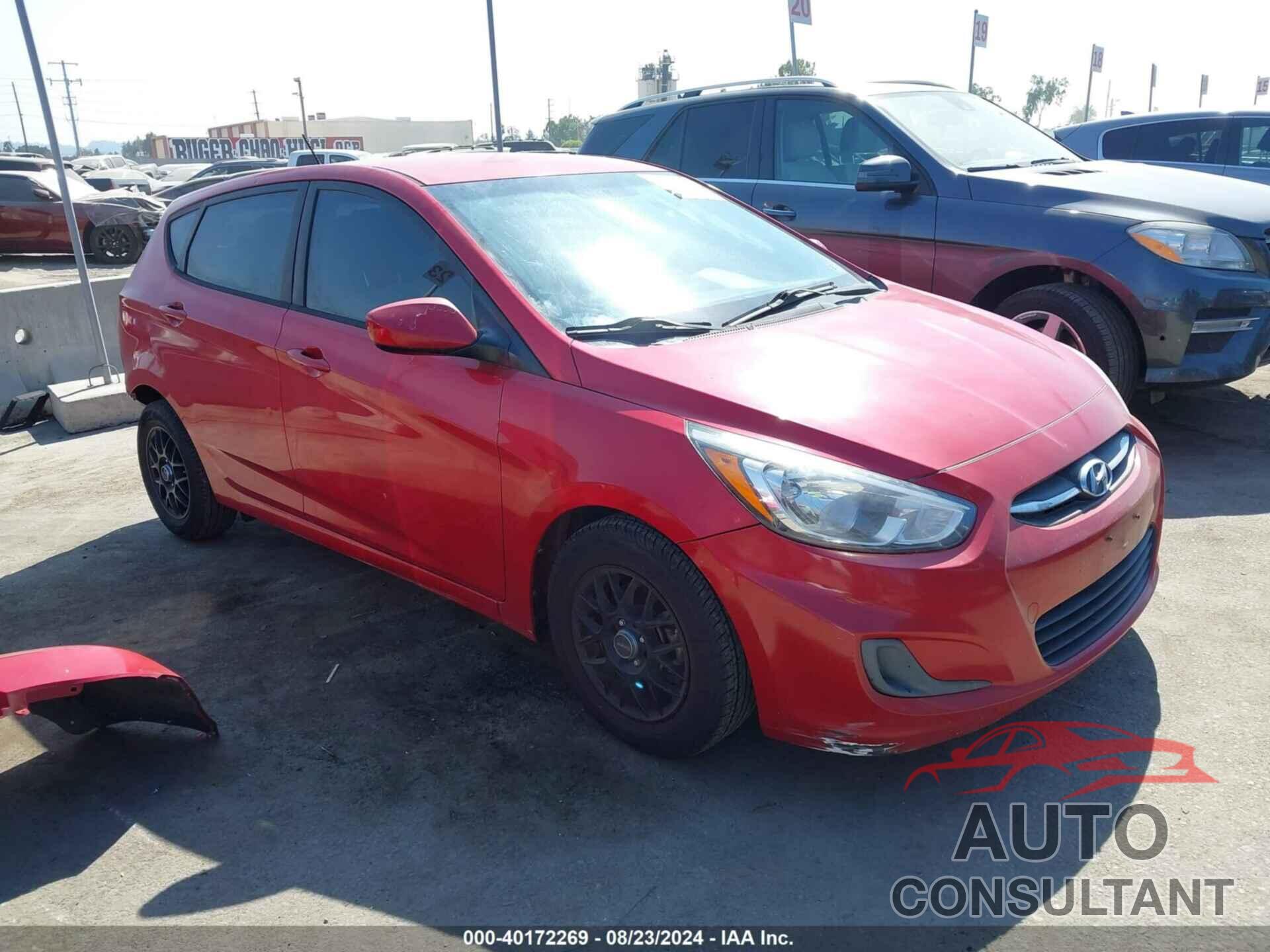 HYUNDAI ACCENT 2016 - KMHCT5AE0GU243480