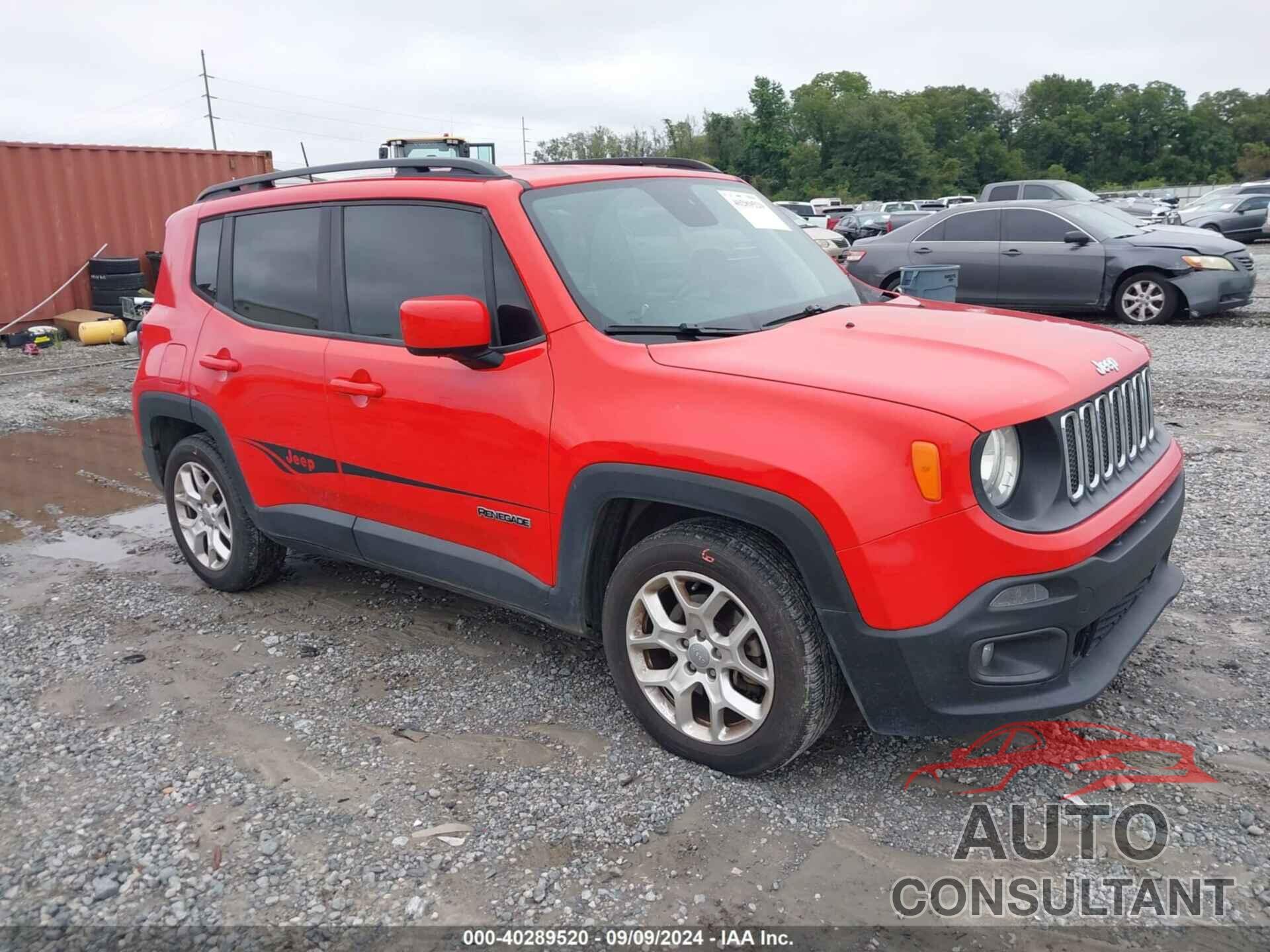 JEEP RENEGADE 2018 - ZACCJABB8JPJ61574