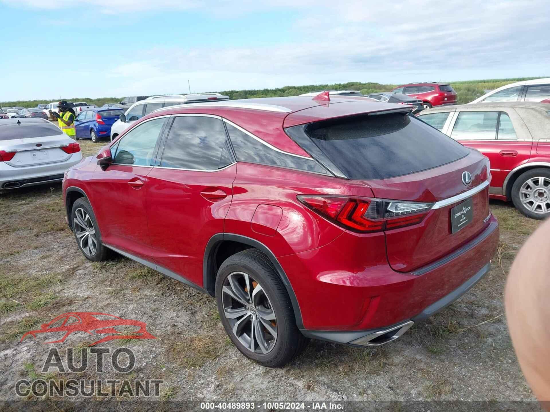 LEXUS RX 2017 - 2T2ZZMCA8HC055754