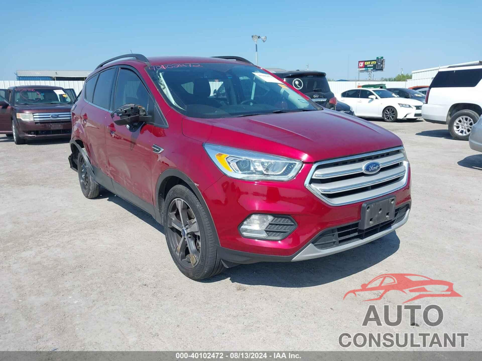 FORD ESCAPE 2018 - 1FMCU9HD9JUB54774