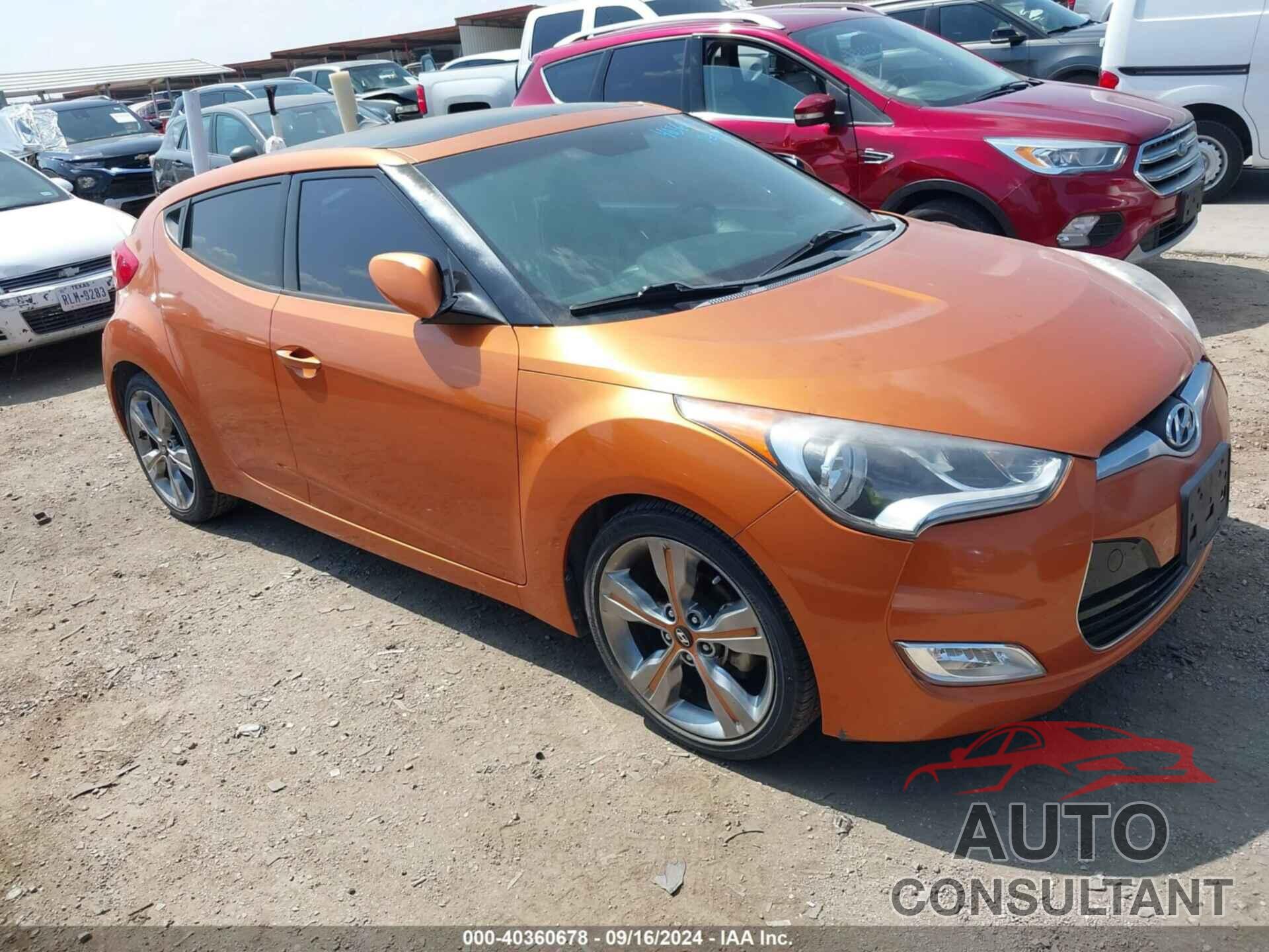 HYUNDAI VELOSTER 2016 - KMHTC6AD0GU248496