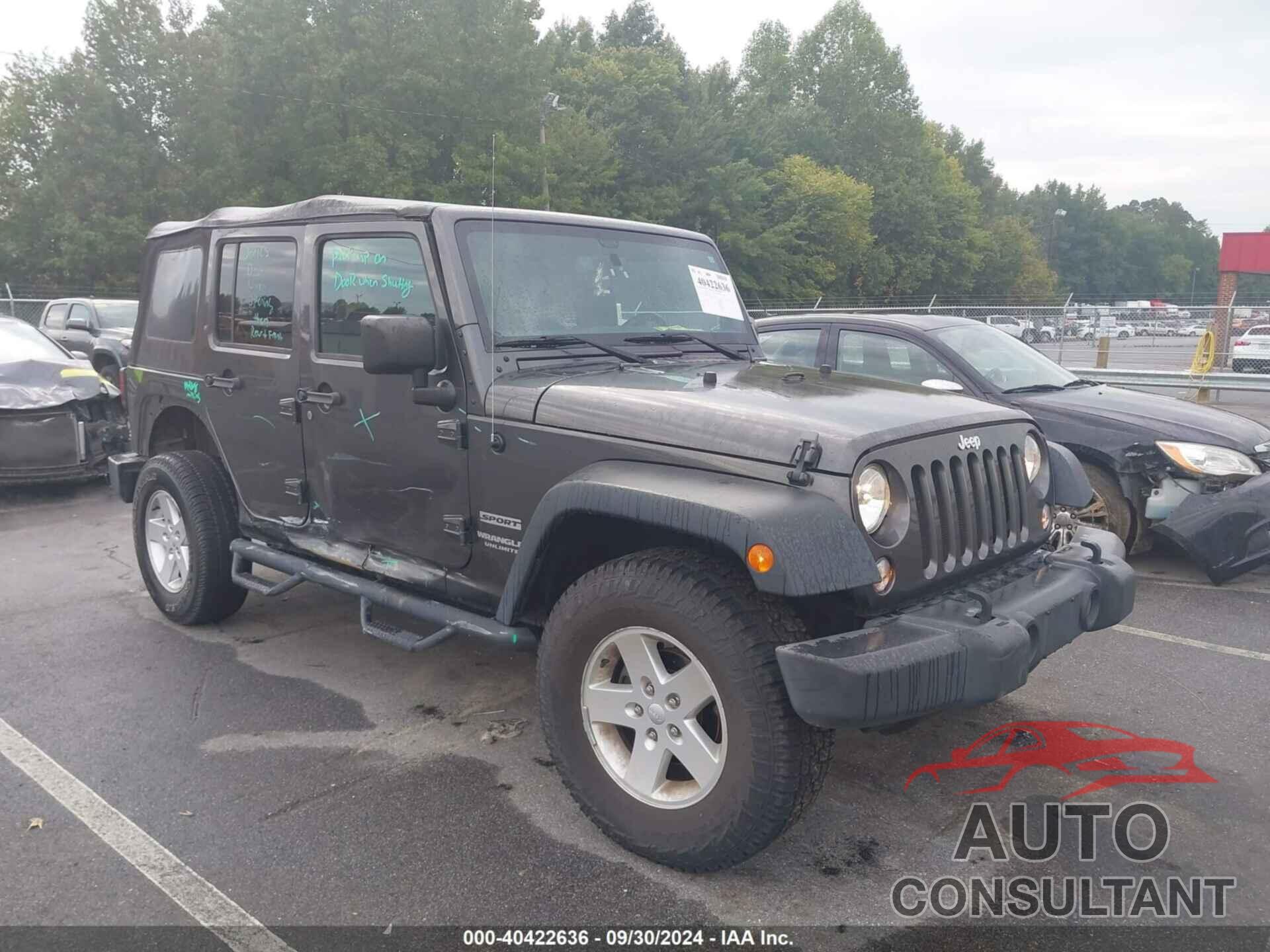 JEEP WRANGLER UNLIMITED 2017 - 1C4BJWDG0HL730744