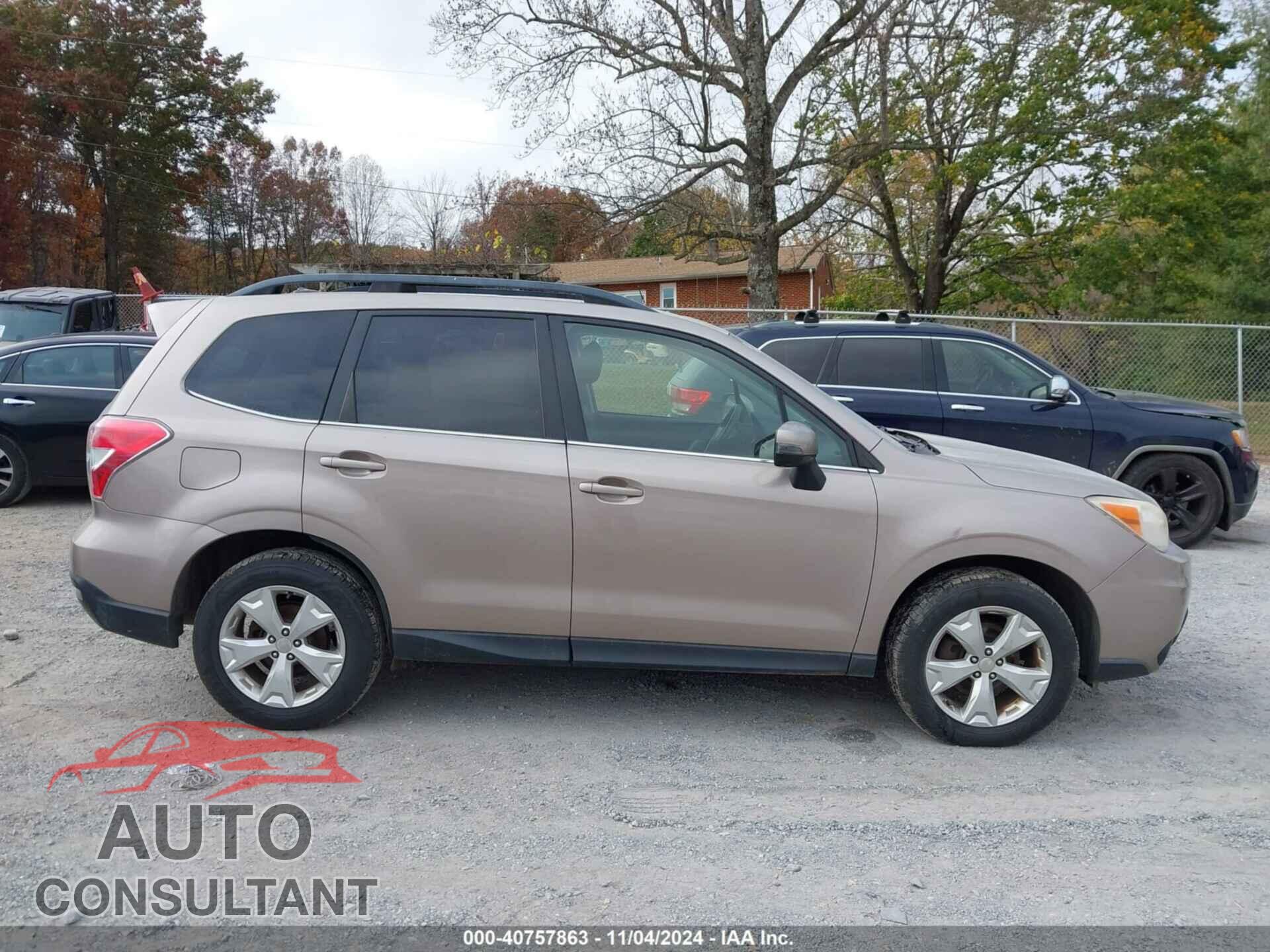 SUBARU FORESTER 2014 - JF2SJAMC7EH459083