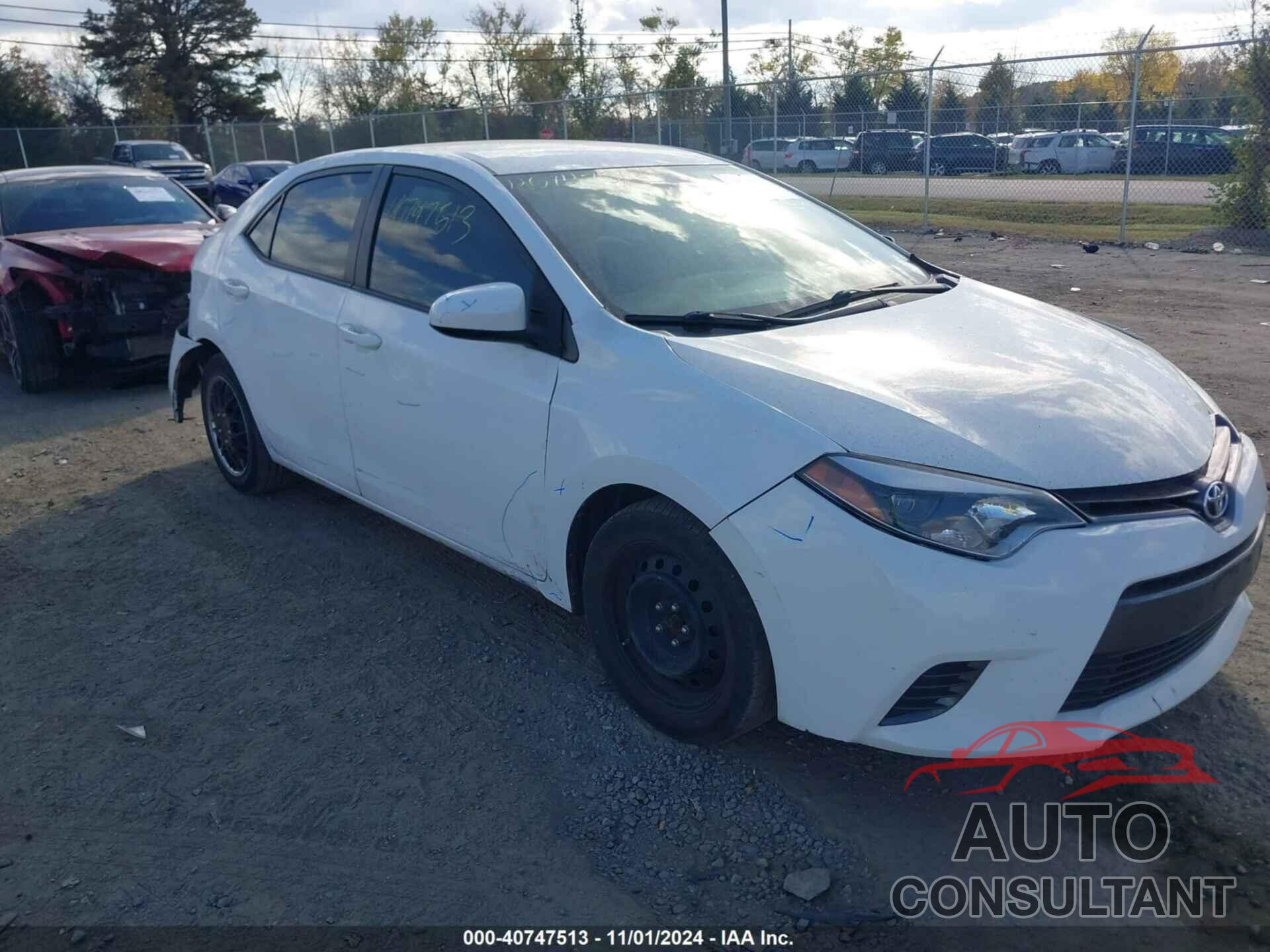 TOYOTA COROLLA 2016 - 2T1BURHE6GC593297