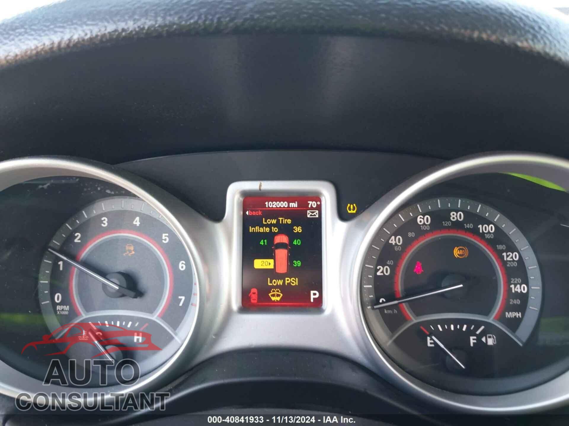 DODGE JOURNEY 2015 - 3C4PDCAB4FT552505