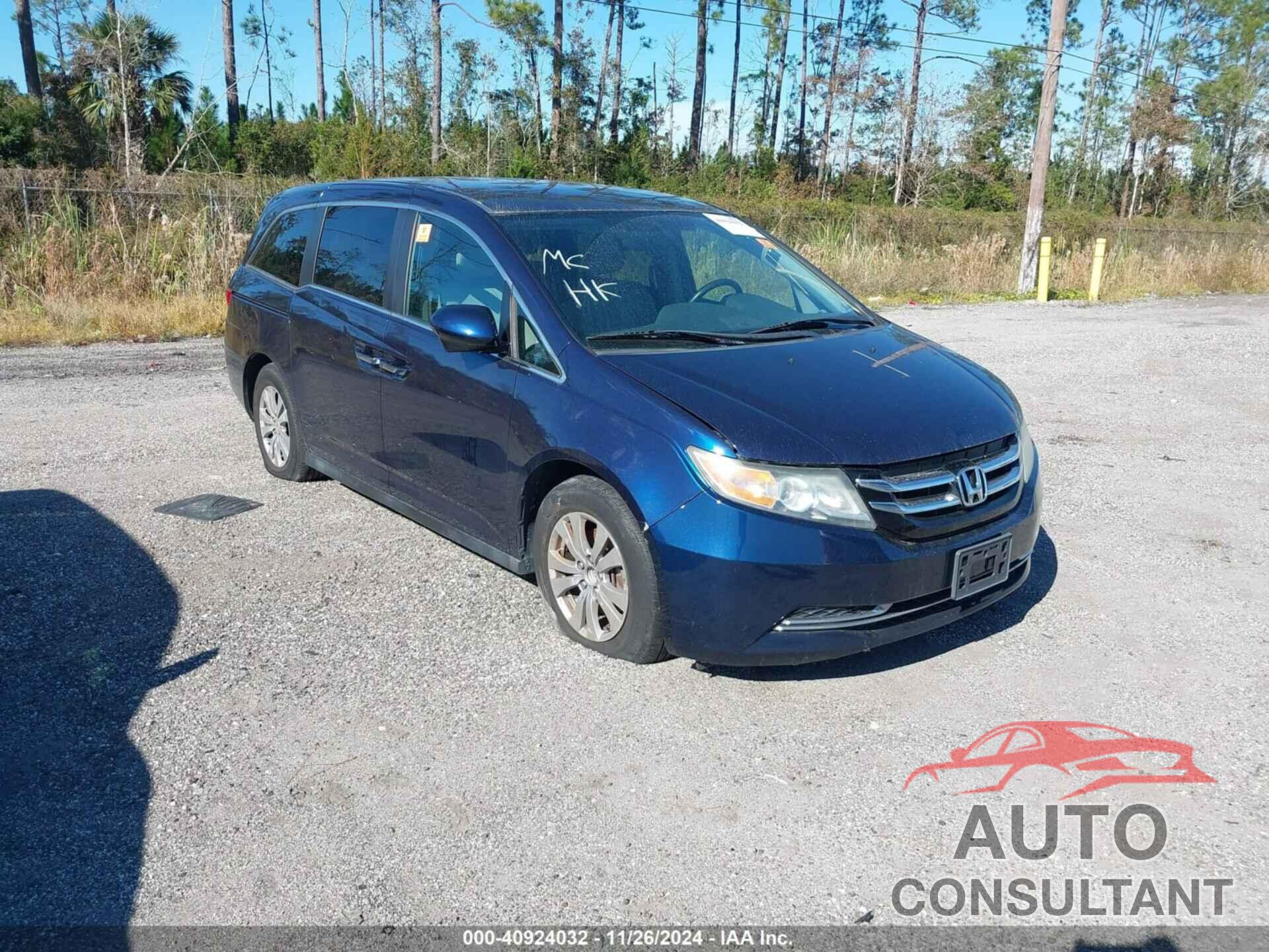 HONDA ODYSSEY 2015 - 5FNRL5H43FB092136