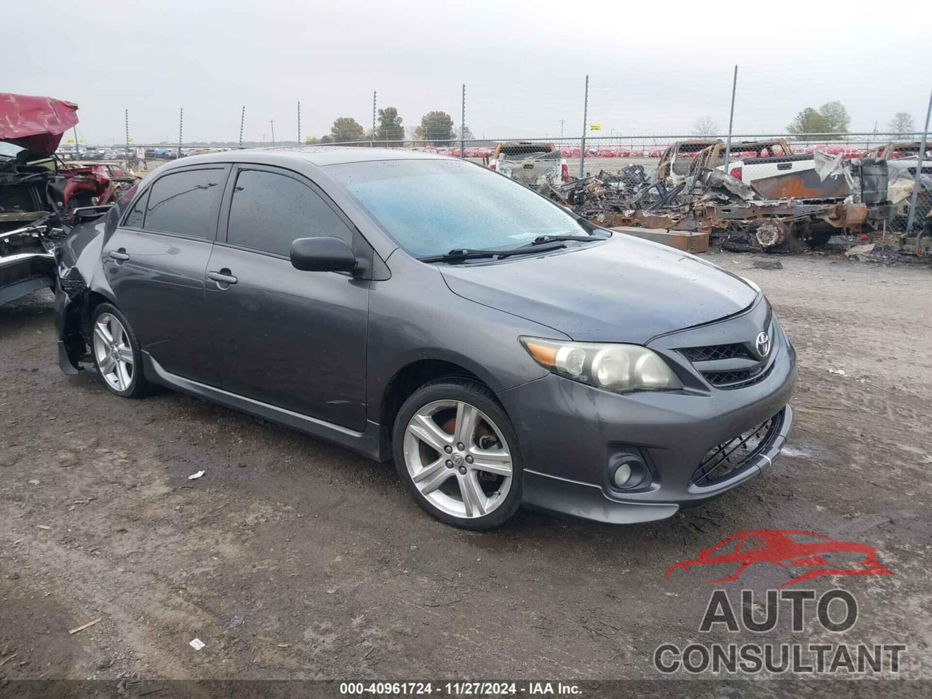 TOYOTA COROLLA 2013 - 5YFBU4EE2DP121150