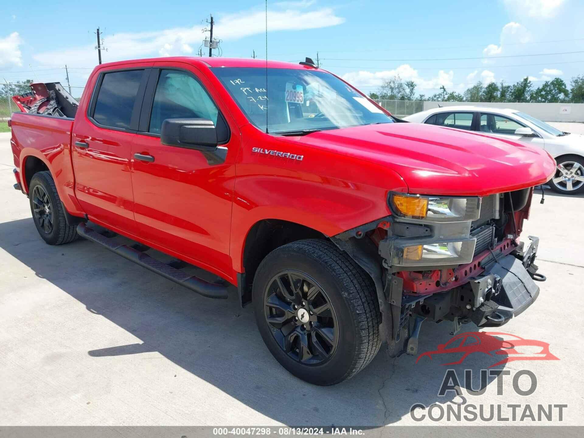 CHEVROLET SILVERADO 1500 2021 - 3GCPWBEK5MG124124