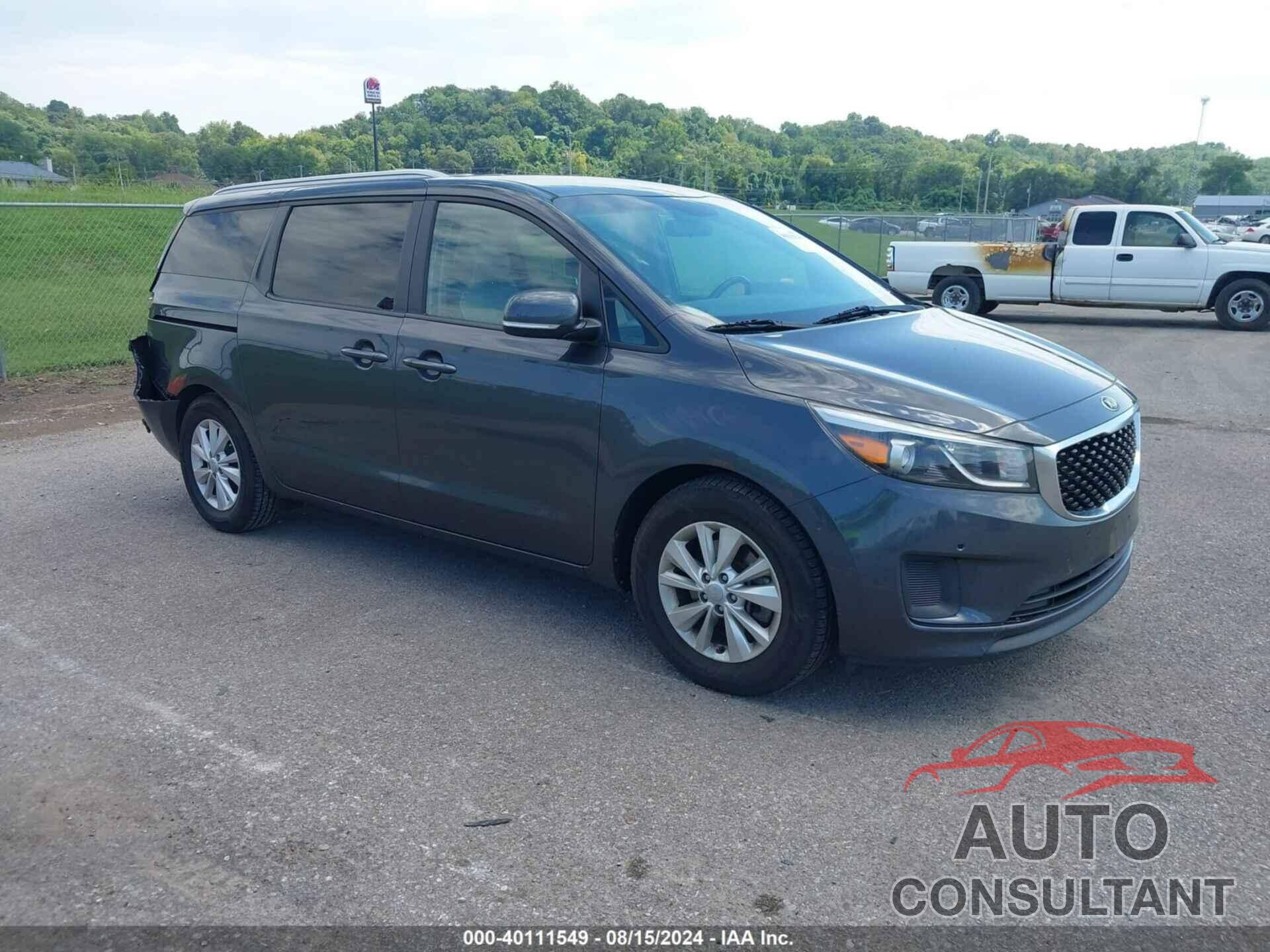 KIA SEDONA 2017 - KNDMB5C17H6236490