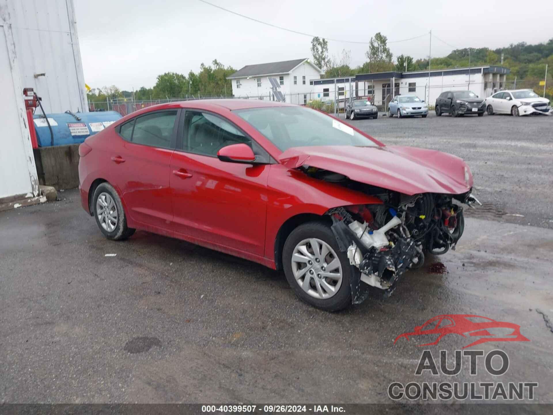 HYUNDAI ELANTRA 2017 - KMHD74LF7HU065187