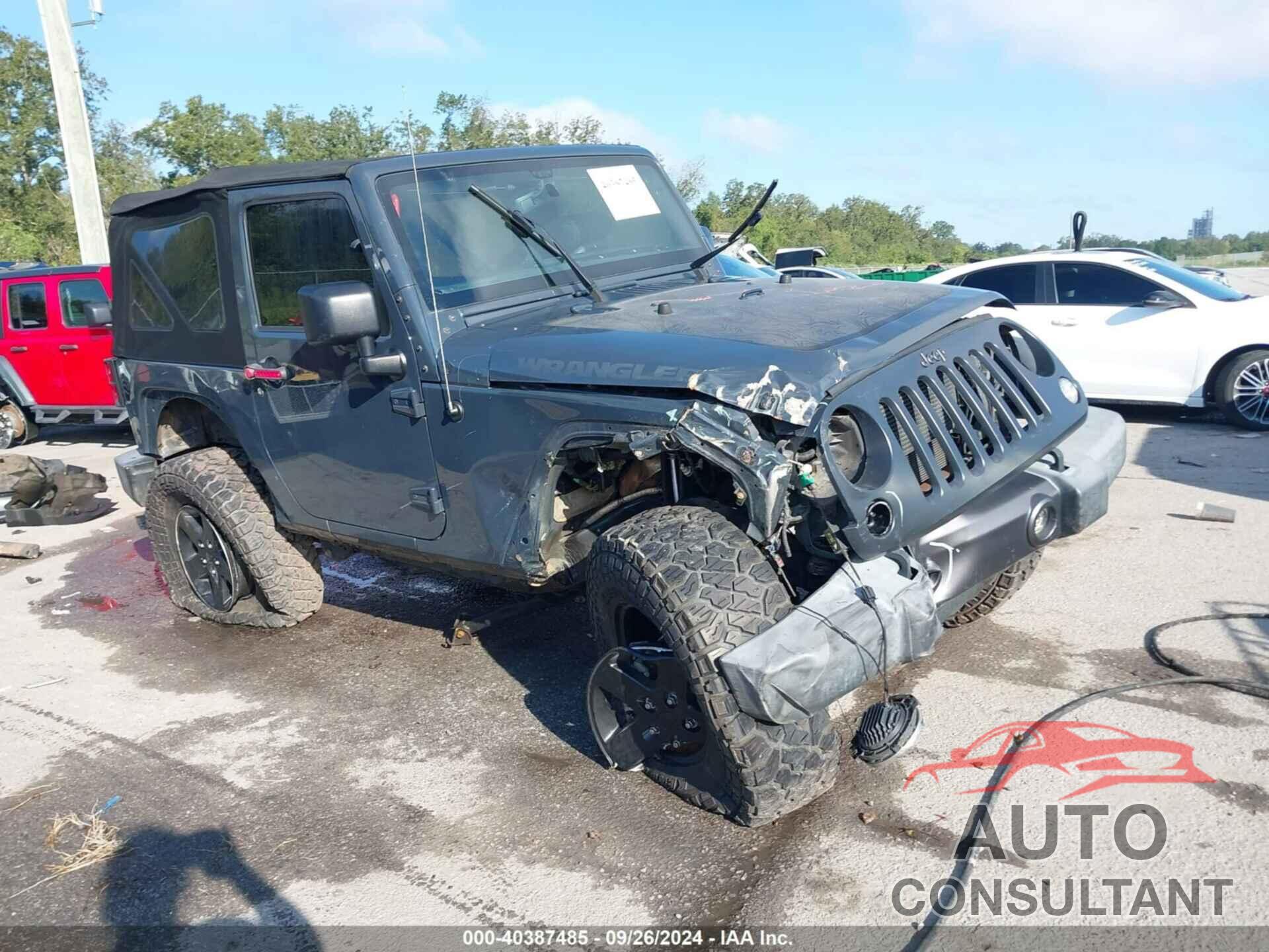 JEEP WRANGLER 2016 - 1C4AJWAG7GL202357