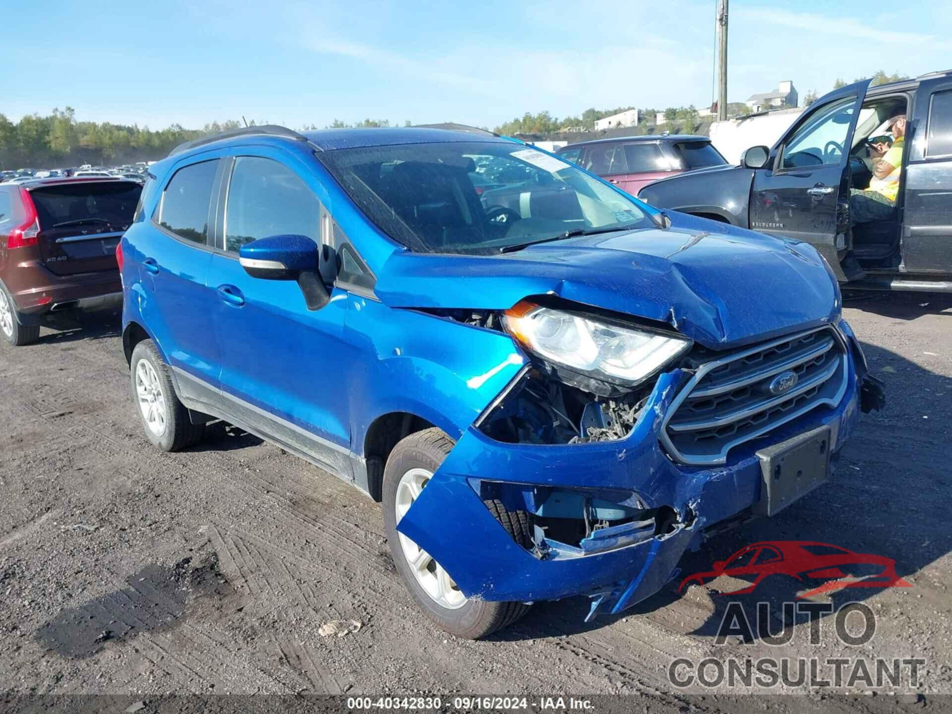 FORD ECOSPORT 2018 - MAJ6P1UL9JC227189