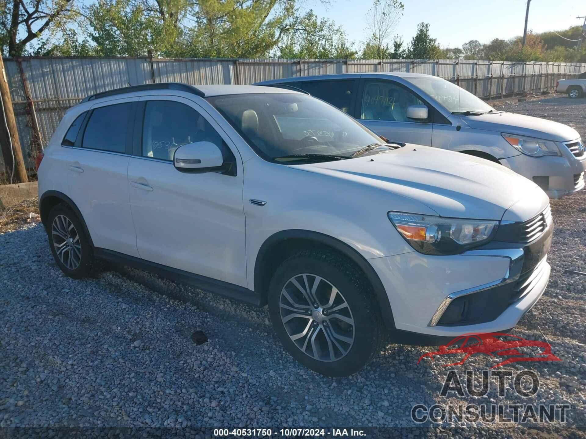 MITSUBISHI OUTLANDER SPORT 2016 - JA4AR4AW7GZ025756