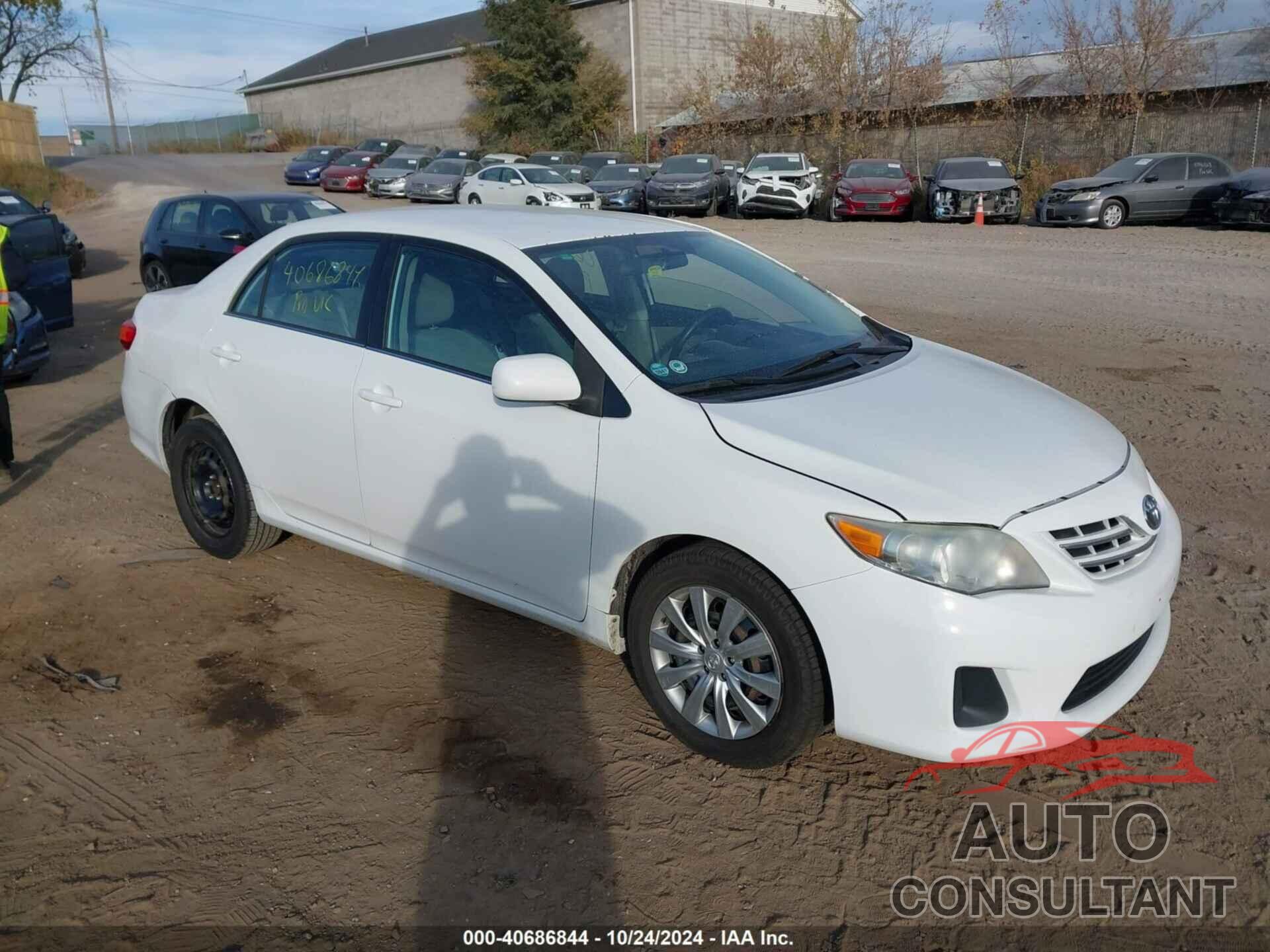 TOYOTA COROLLA 2013 - 5YFBU4EE1DP096354
