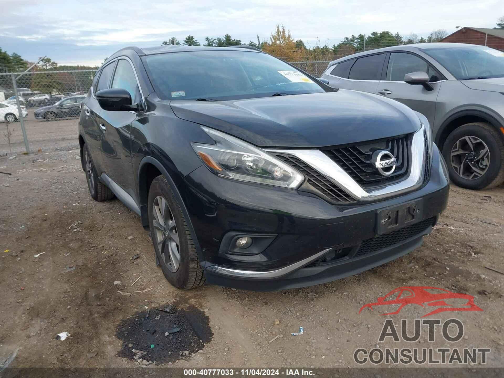 NISSAN MURANO 2018 - 5N1AZ2MH3JN183089