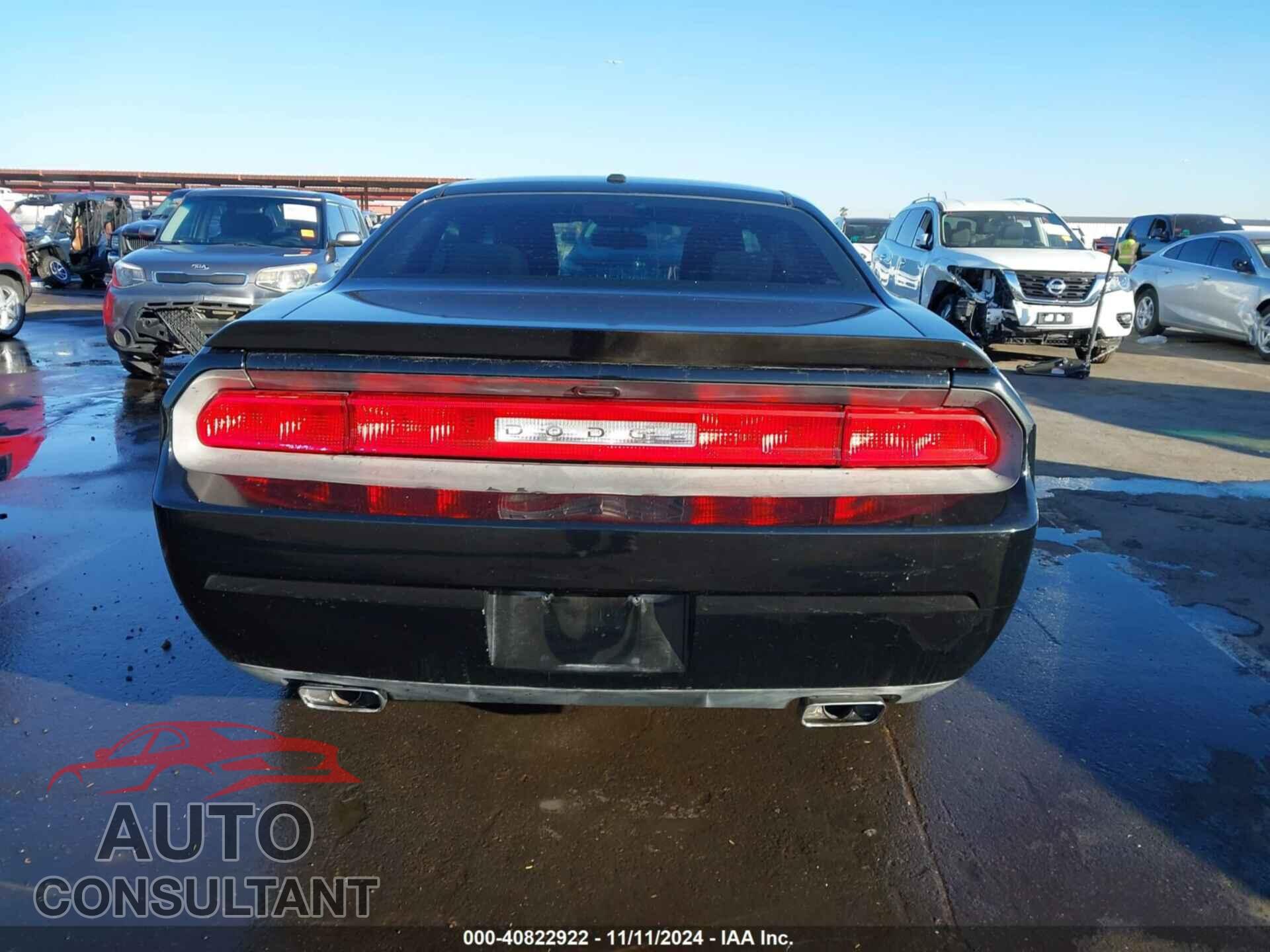 DODGE CHALLENGER 2012 - 2C3CDYAG6CH258183