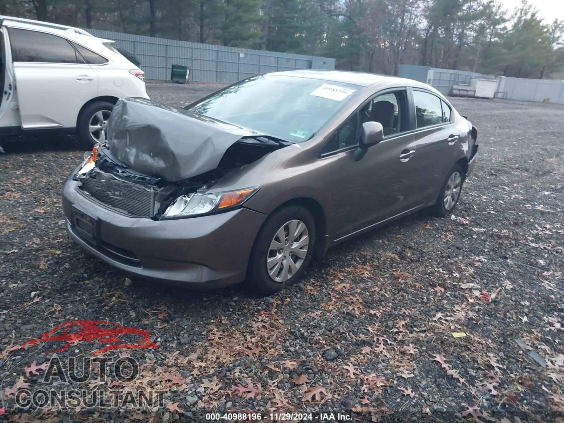 HONDA CIVIC 2012 - 2HGFB2F52CH570134
