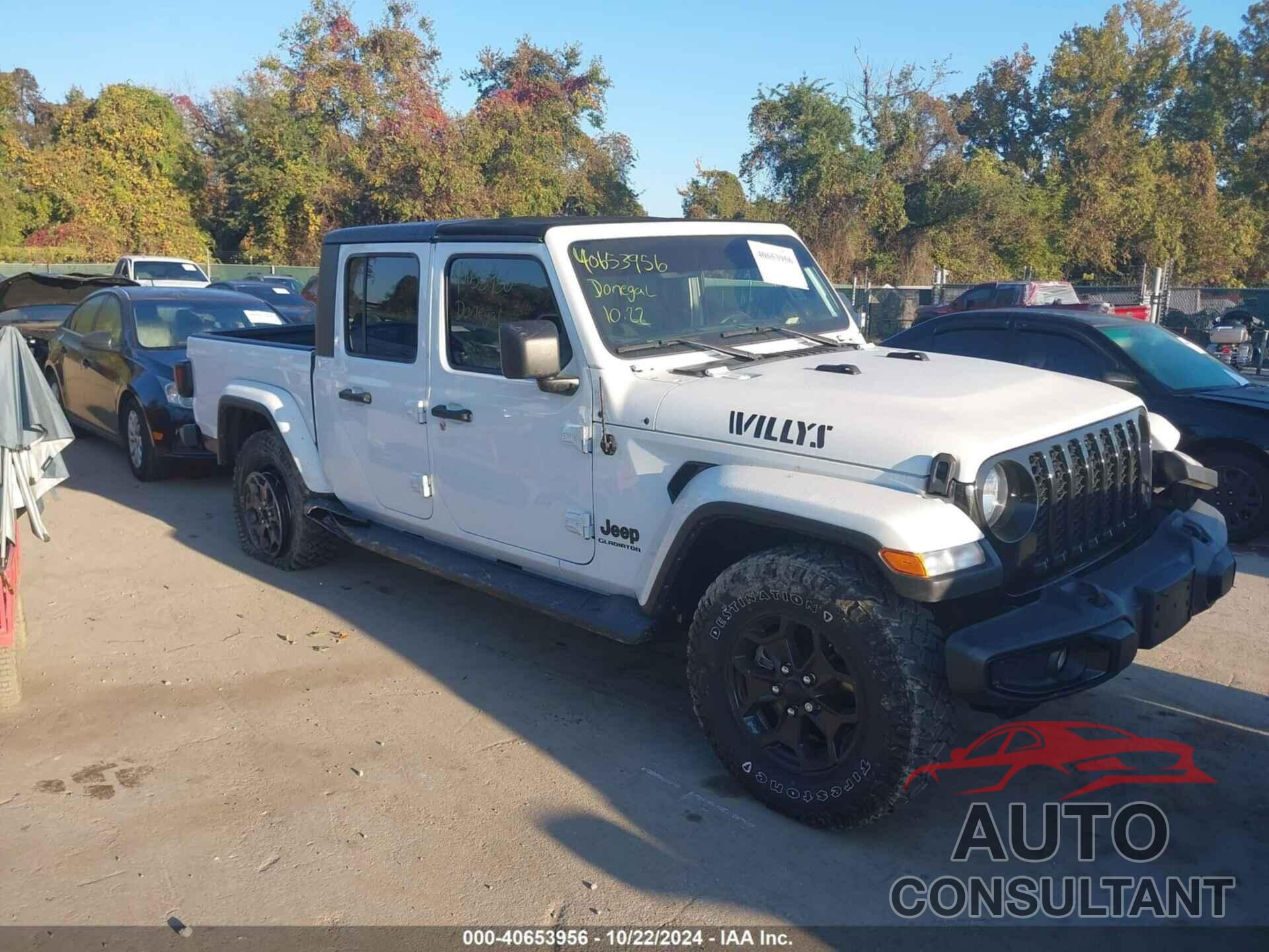 JEEP GLADIATOR 2022 - 1C6HJTAG0NL142617